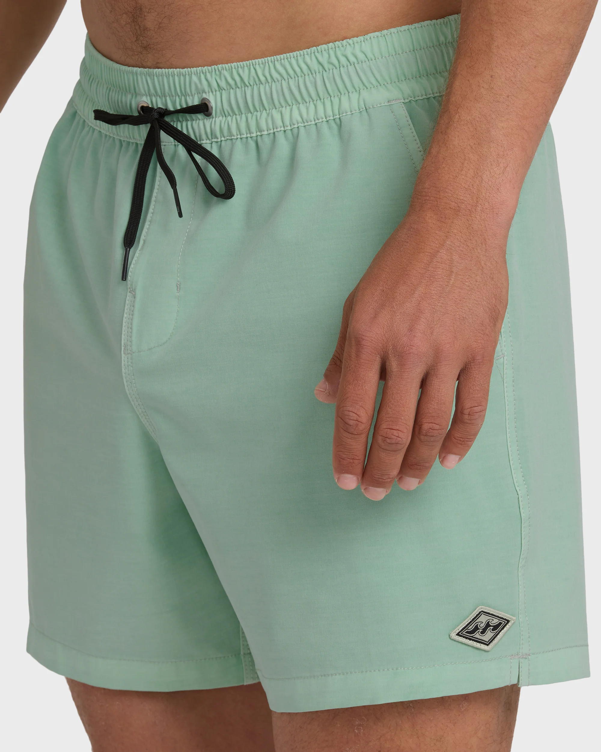 Every Other Day Wave Washed Layback 16" Trunks - Mist Green - Image 5
