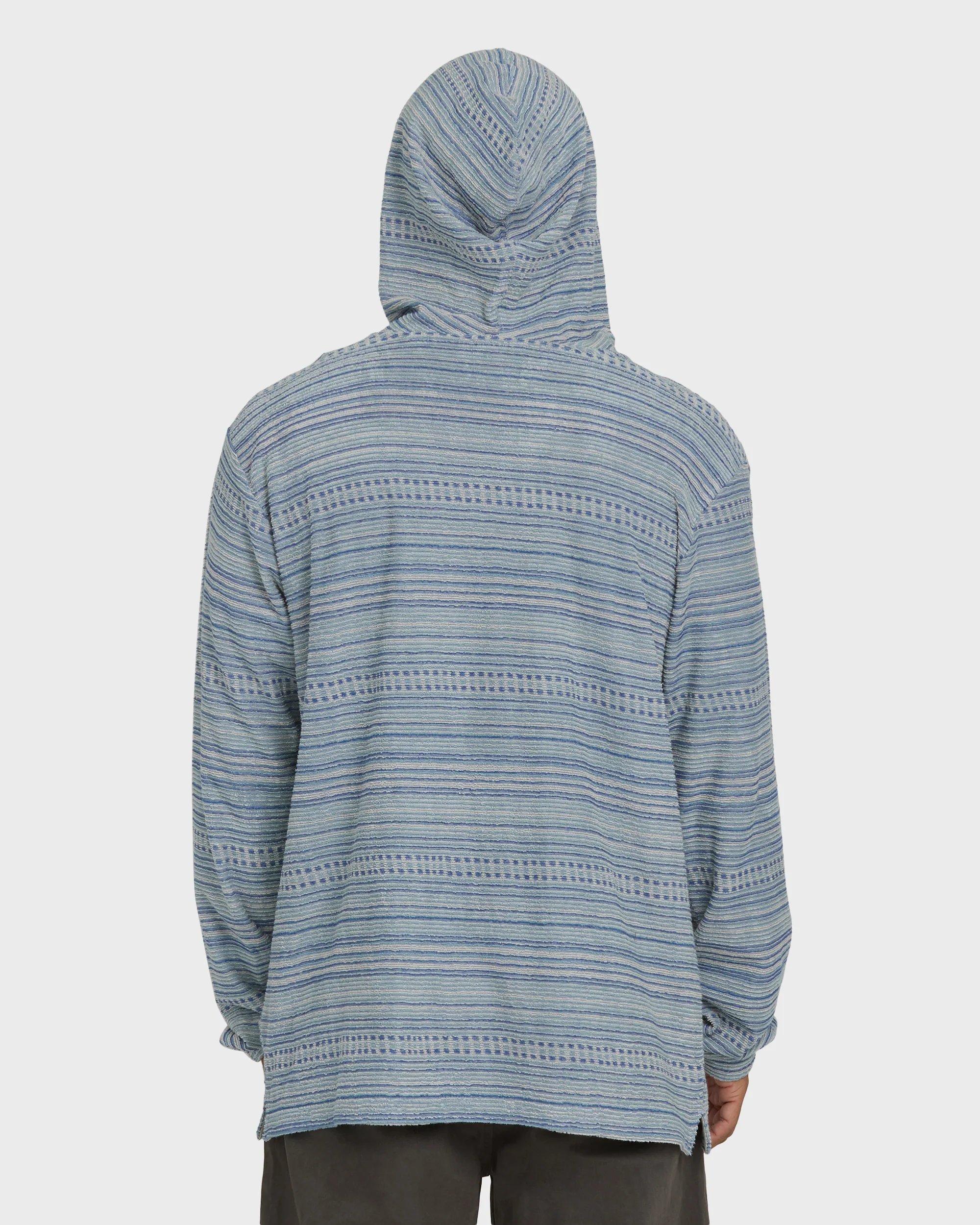 Flecker Diego Pullover Hoodie - Blue Fog - Image 2
