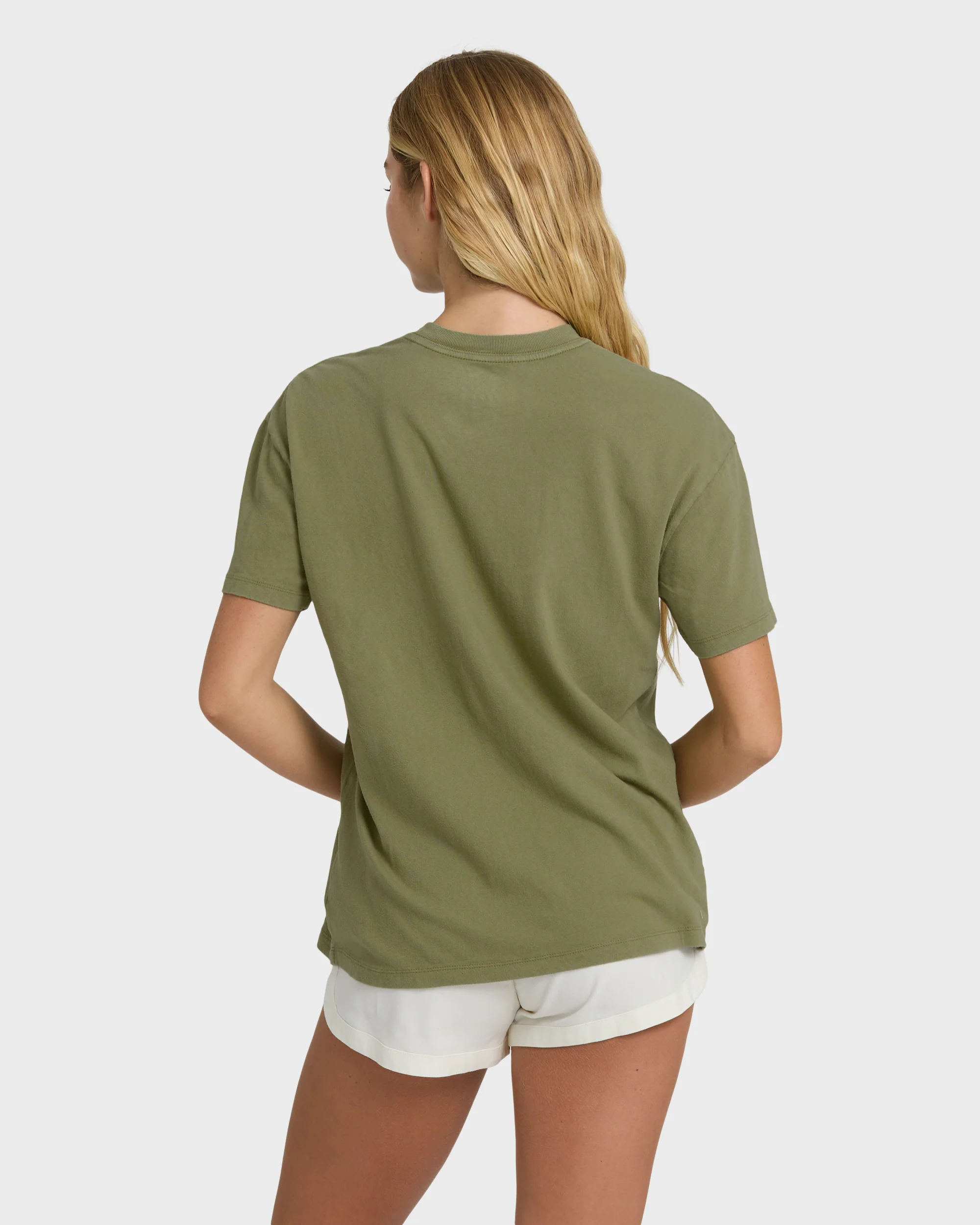 Flying To The Moon Short Sleeve T-Shirt - Dark Olive - Image 5