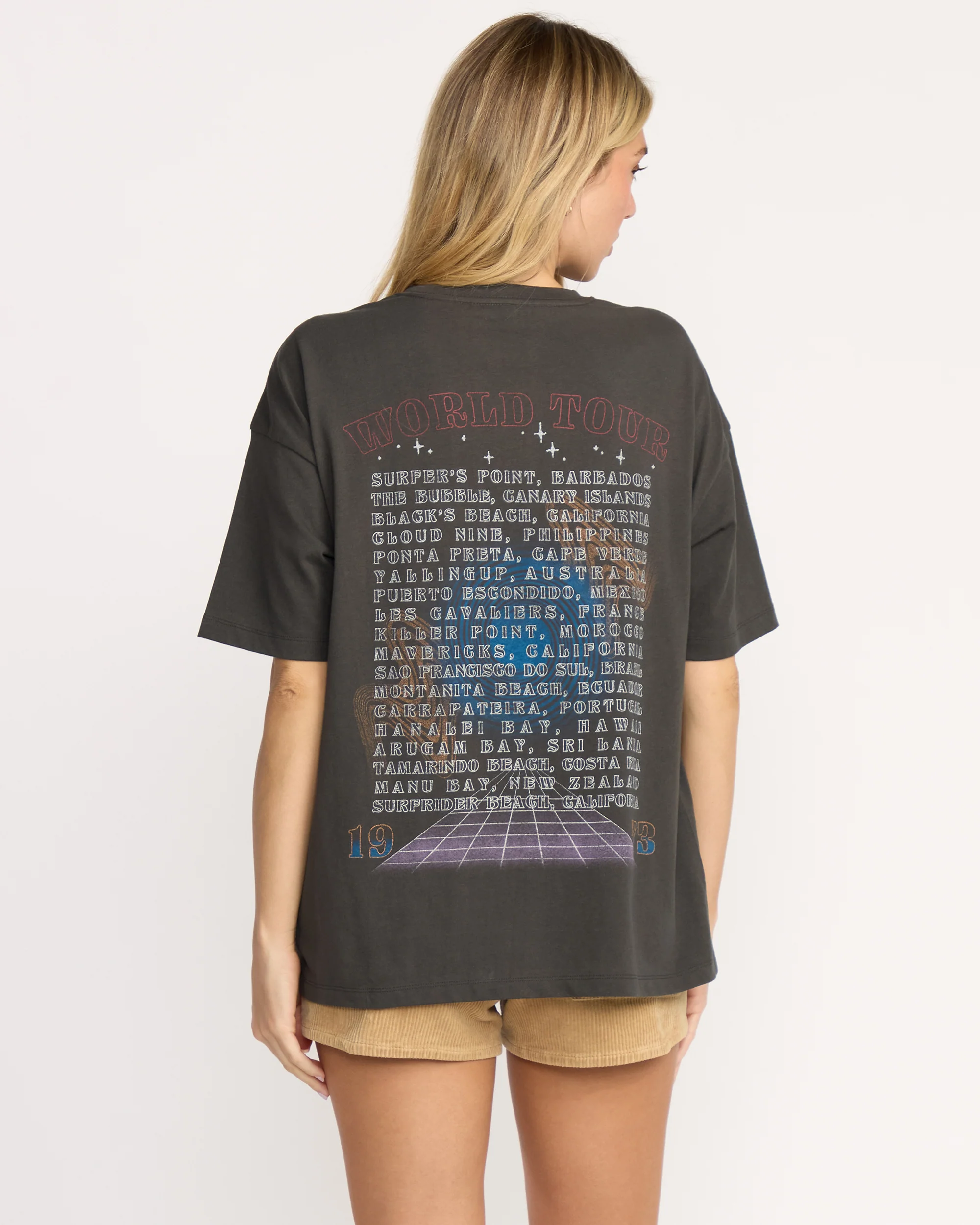 Focus Tour Tee - Off Black - Image 2