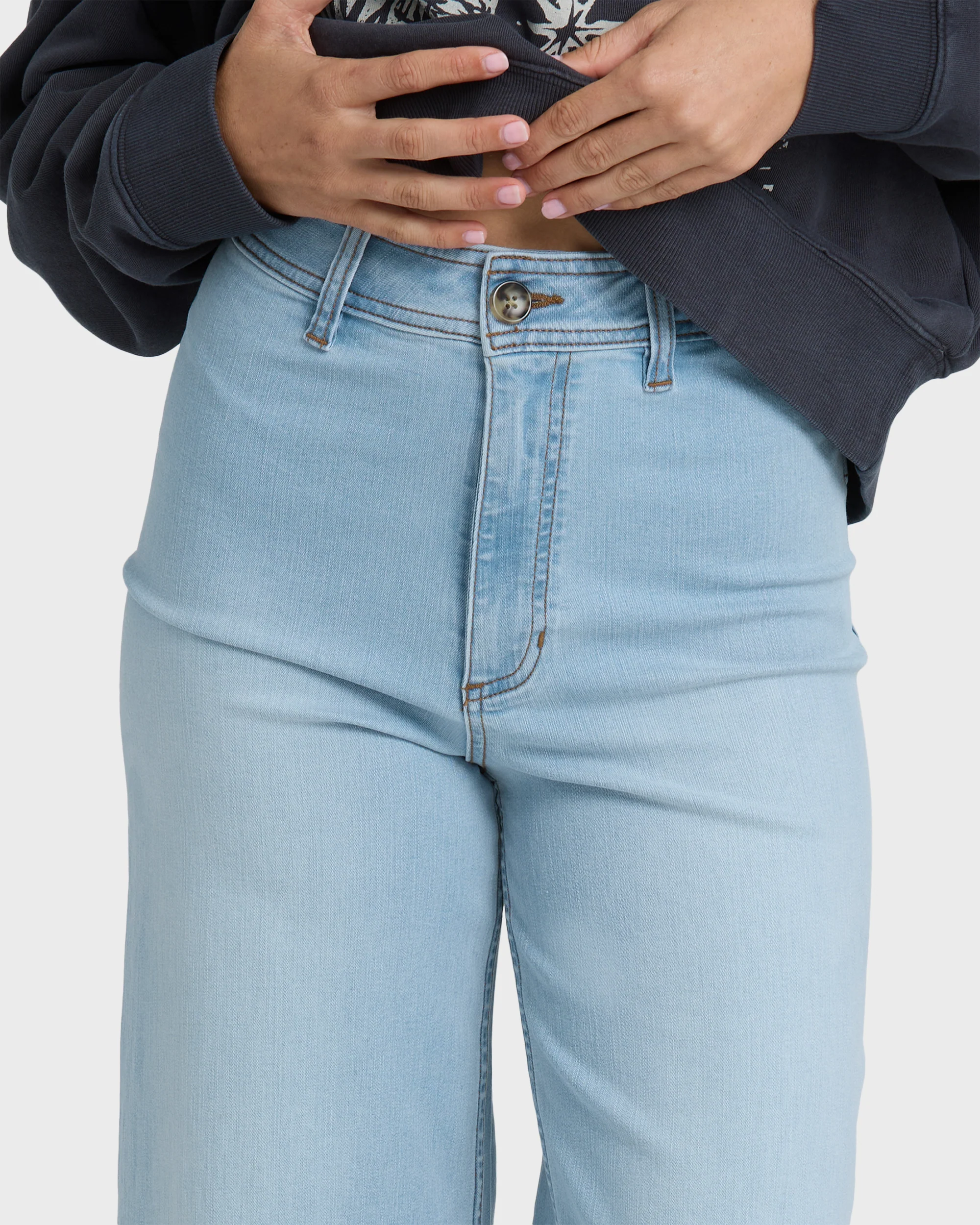 Free Fall Indigo Denim Pants - Surf Spray - Image 4