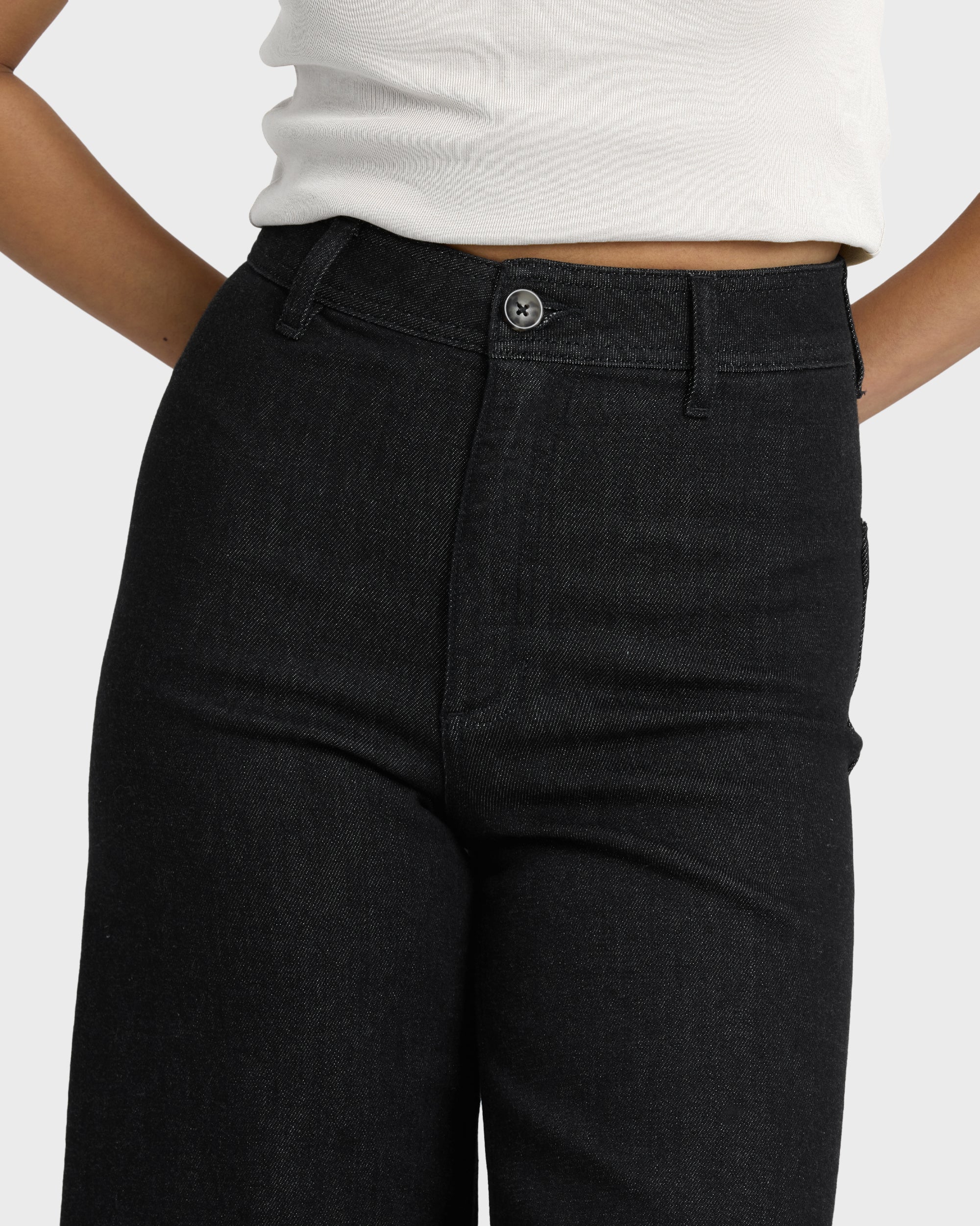 Free Fall Twill Pants - Black - Image 4