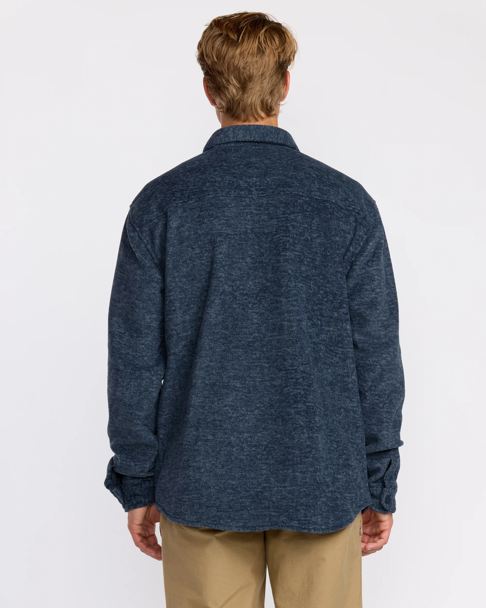 Furnace Flannel Shirt - Navy - Image 5