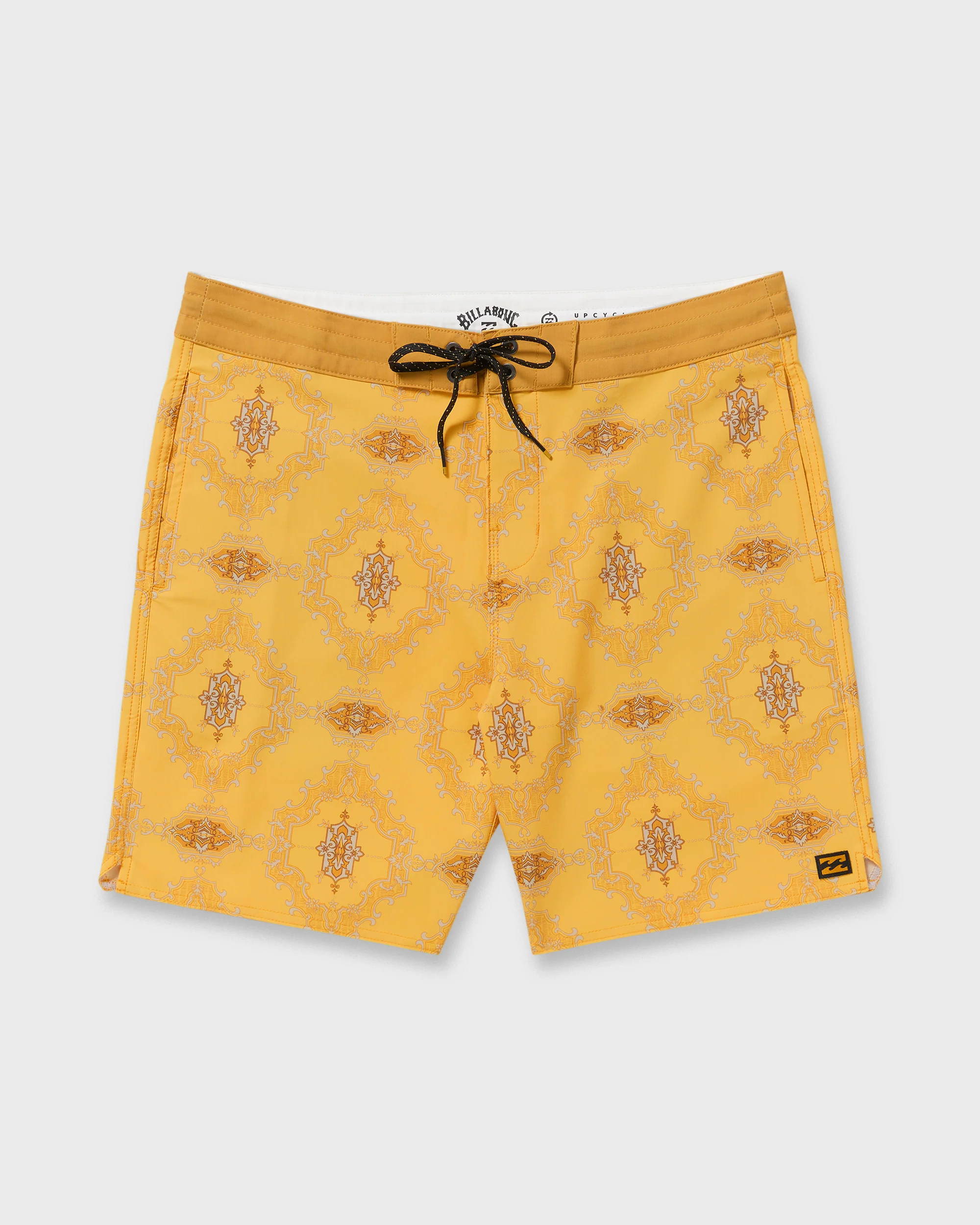Good Times Lo Tide 18" Boardshorts - Dust Yellow - Image 10
