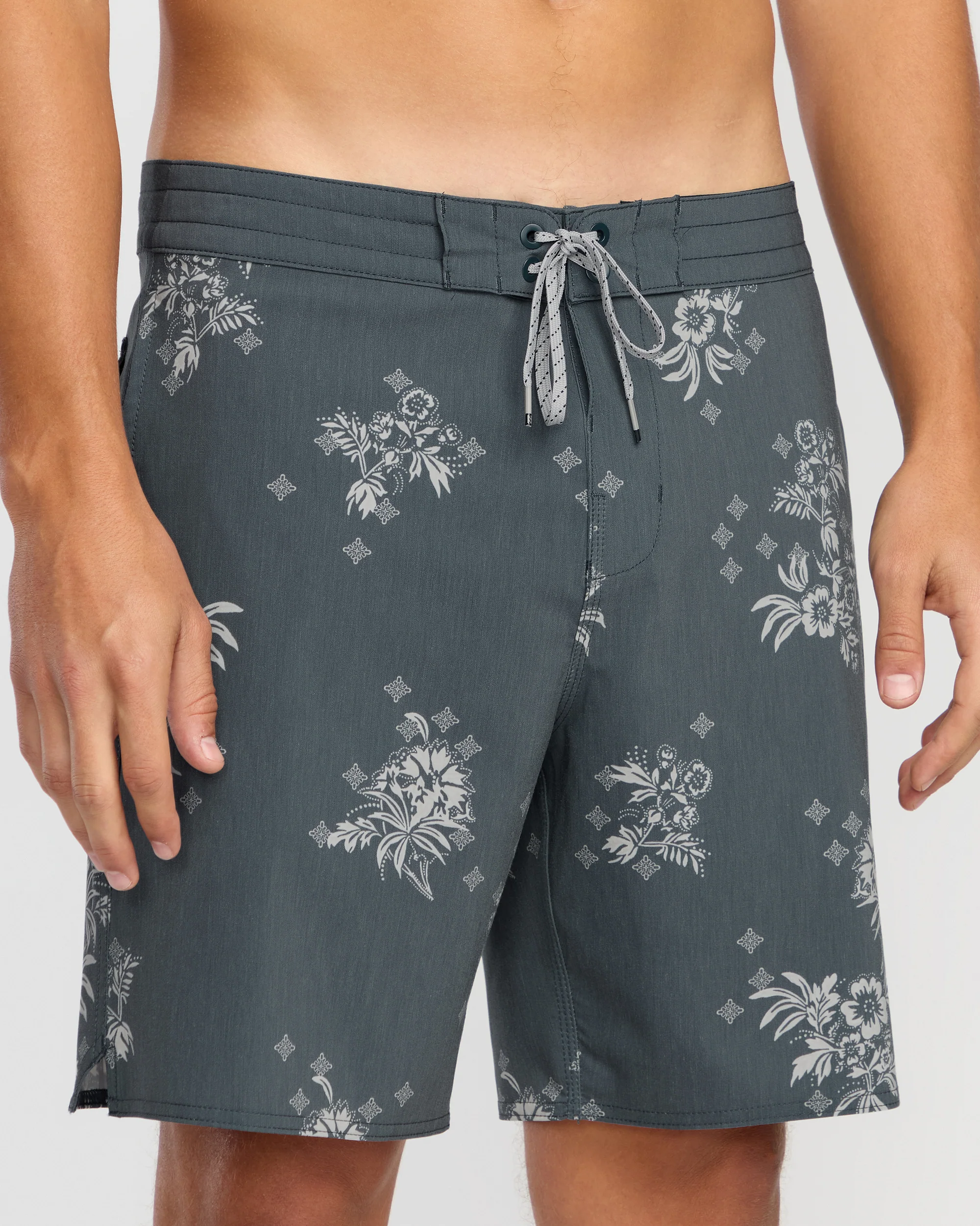 Good Times Lo Tide 18" Boardshorts - Midnight Blue - Image 7