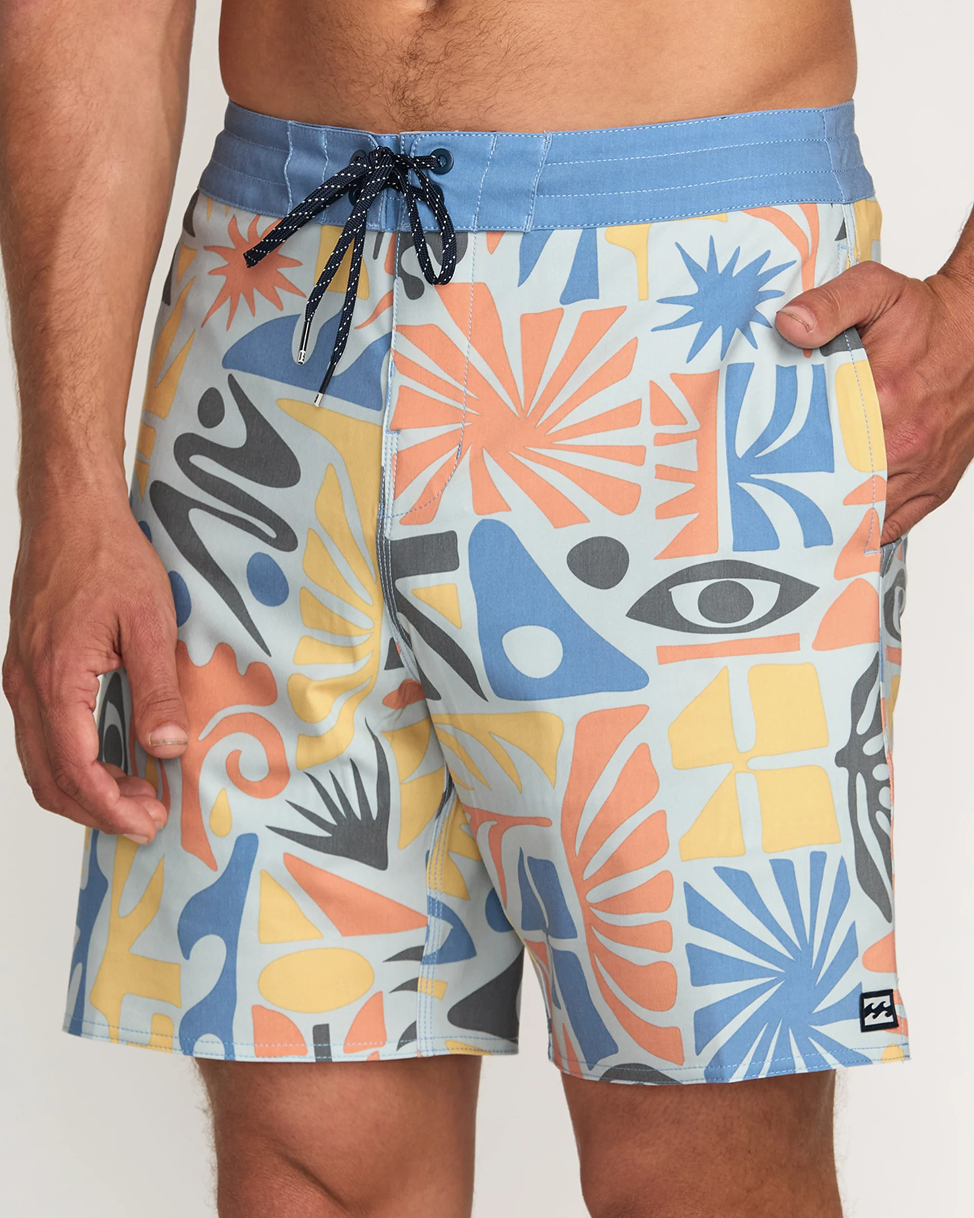 Good Times Lo Tide 18" Boardshorts - Multi - Image 8
