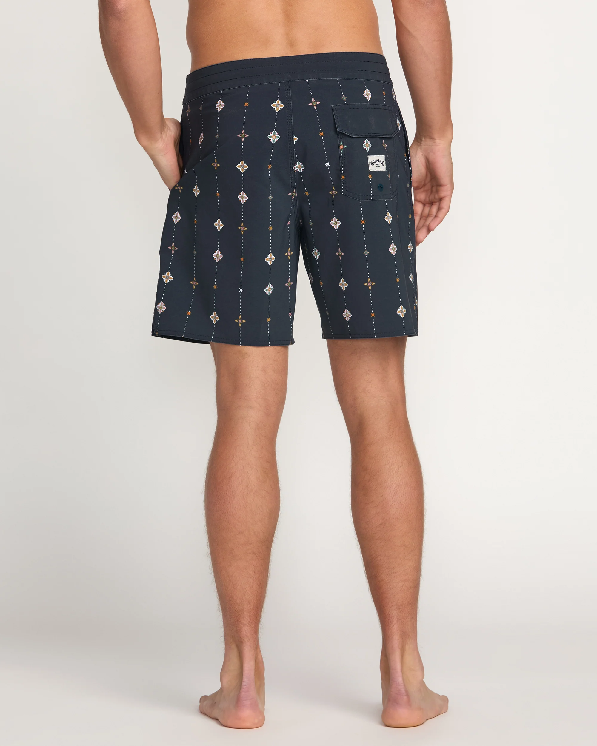 Good Times Lo Tide 18" Boardshorts - Navy - Image 2