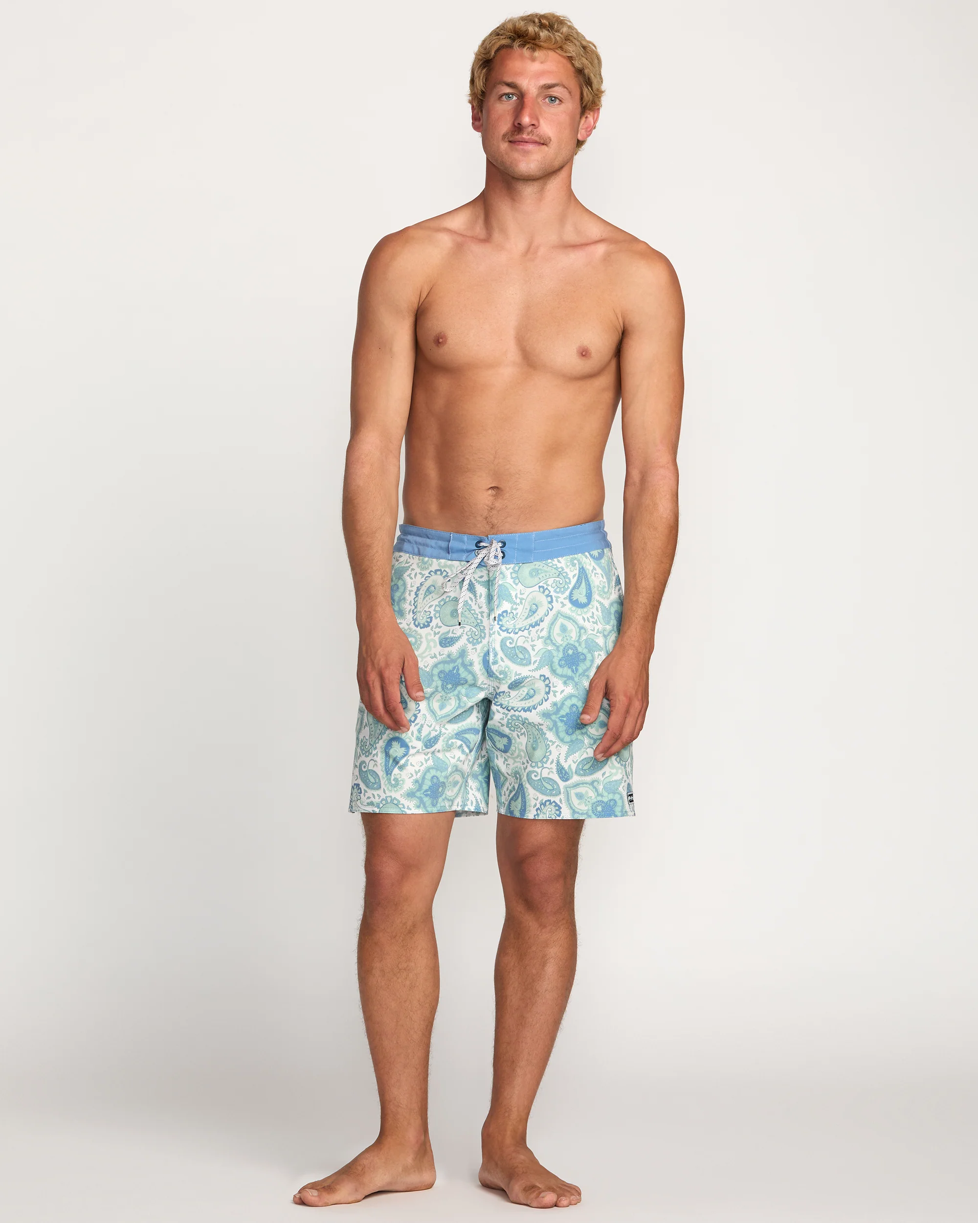 Good Times Lo Tide 18" Boardshorts - Seafoam - Image 6
