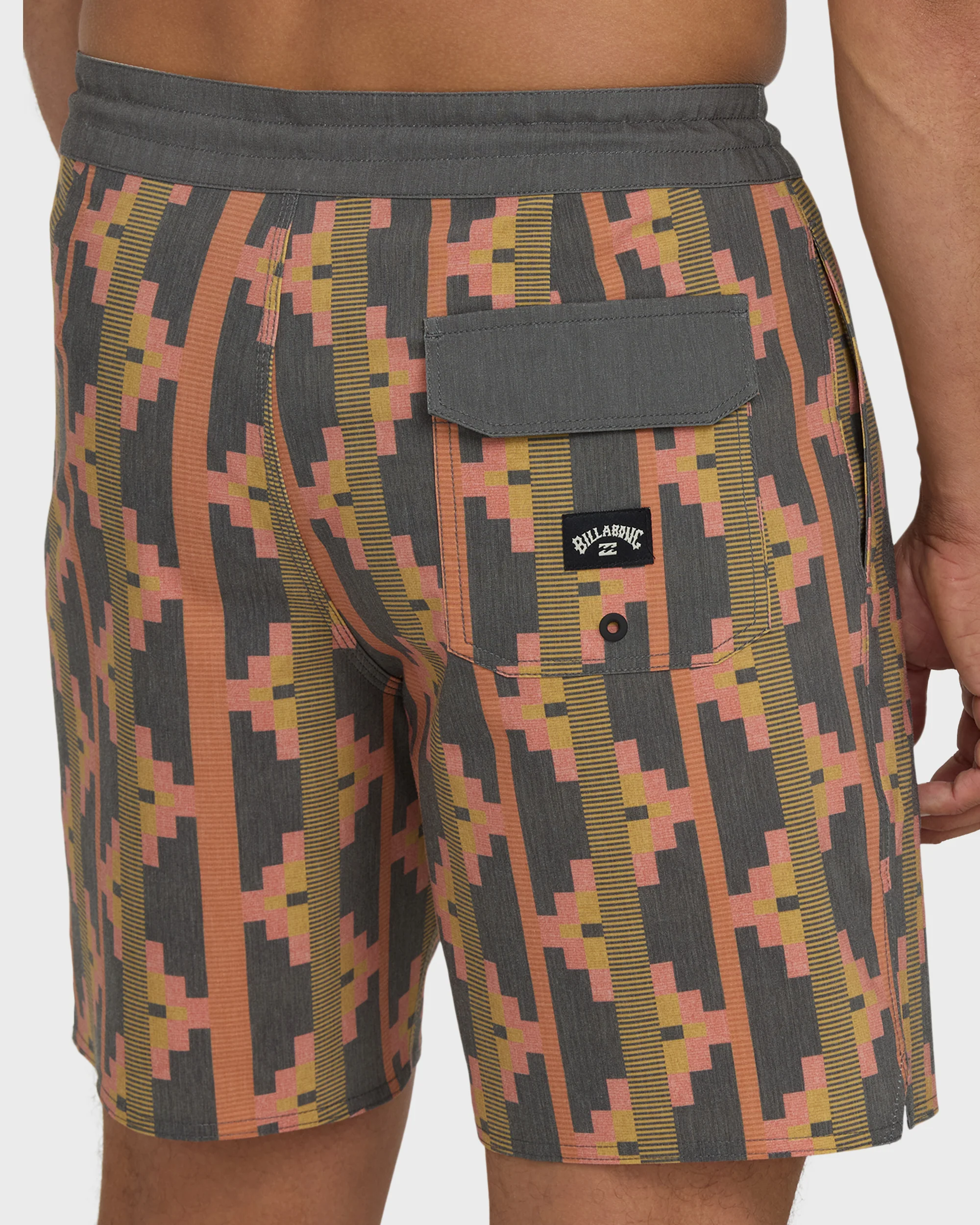 Good Times Lo Tide 18" Boardshorts - Rust - Image 5