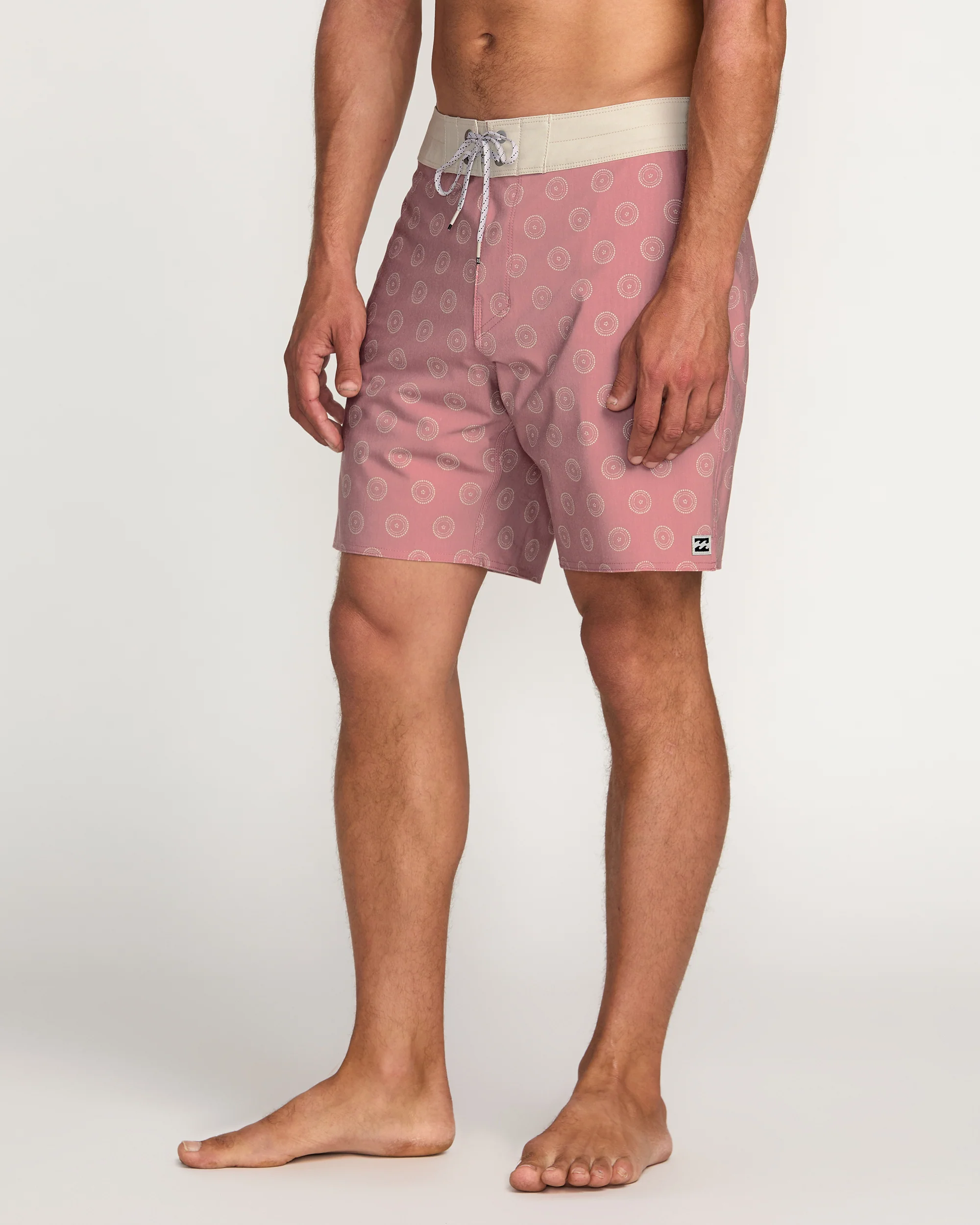 Good Times Pro Performance 18" Boardshorts - Dusty Rose - Image 7