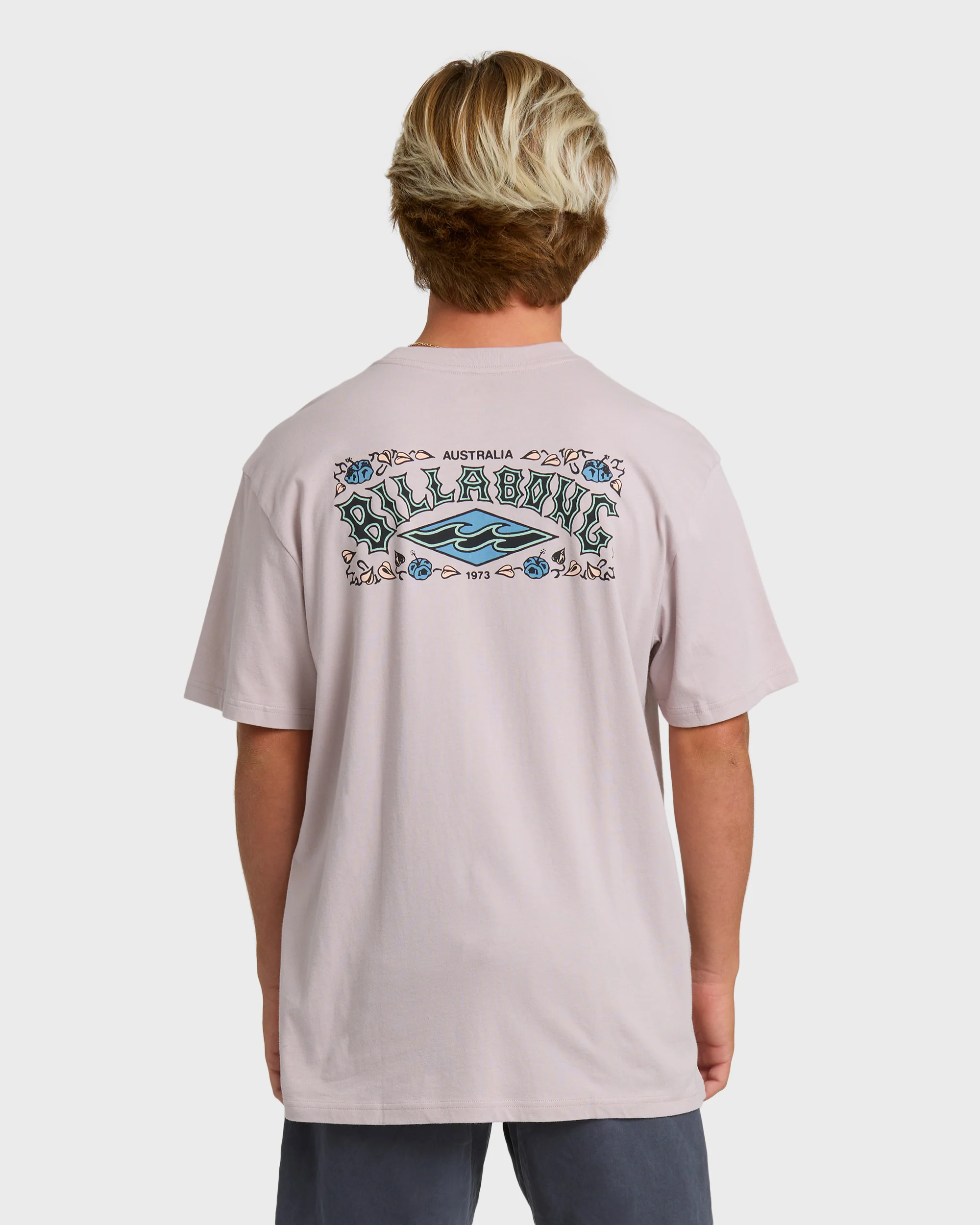 Heritage Arch Premium Short Sleeve T-Shirt - Dusty Purple - Image 6