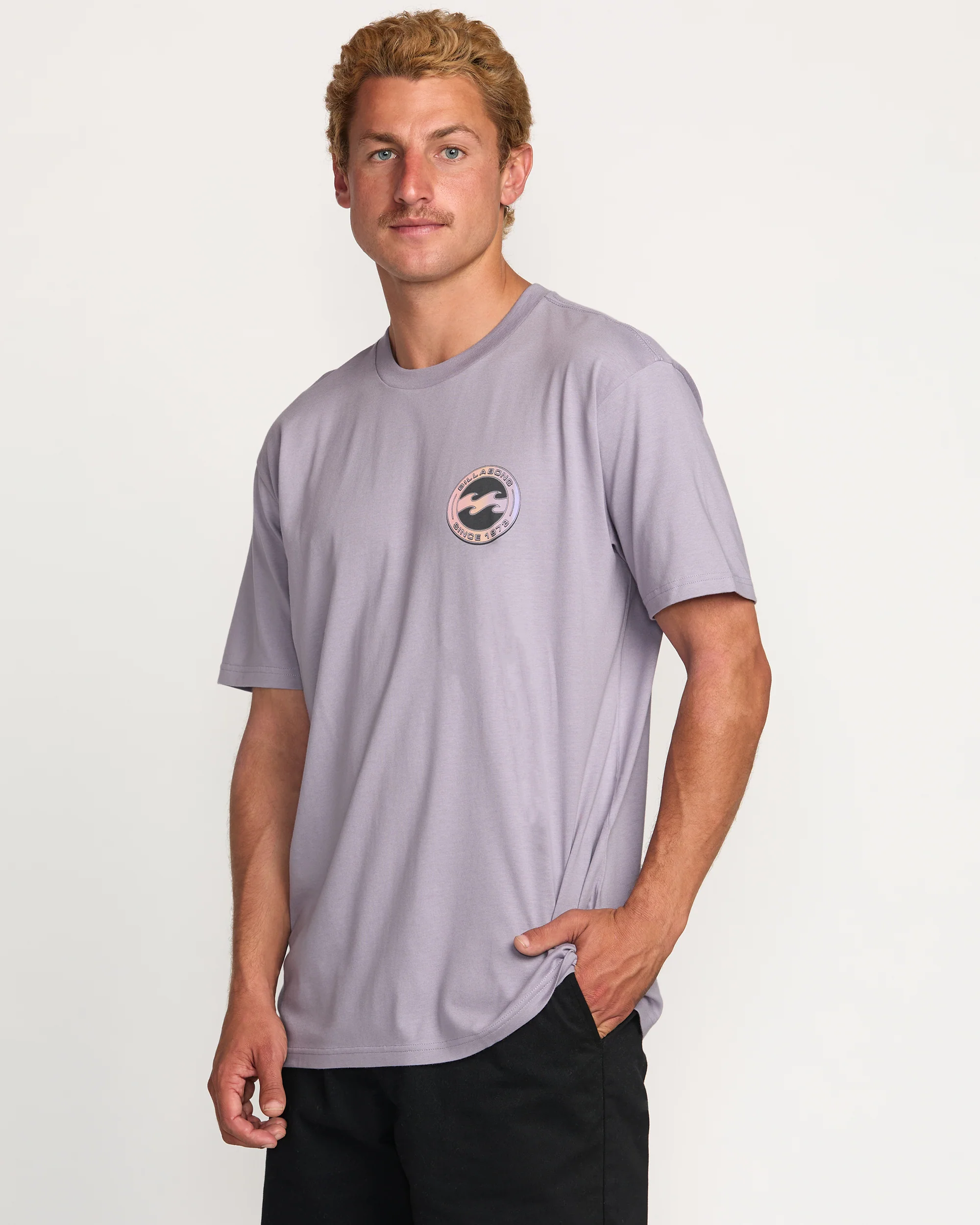 Hollow Premium Tee - Light Purple - Image 6
