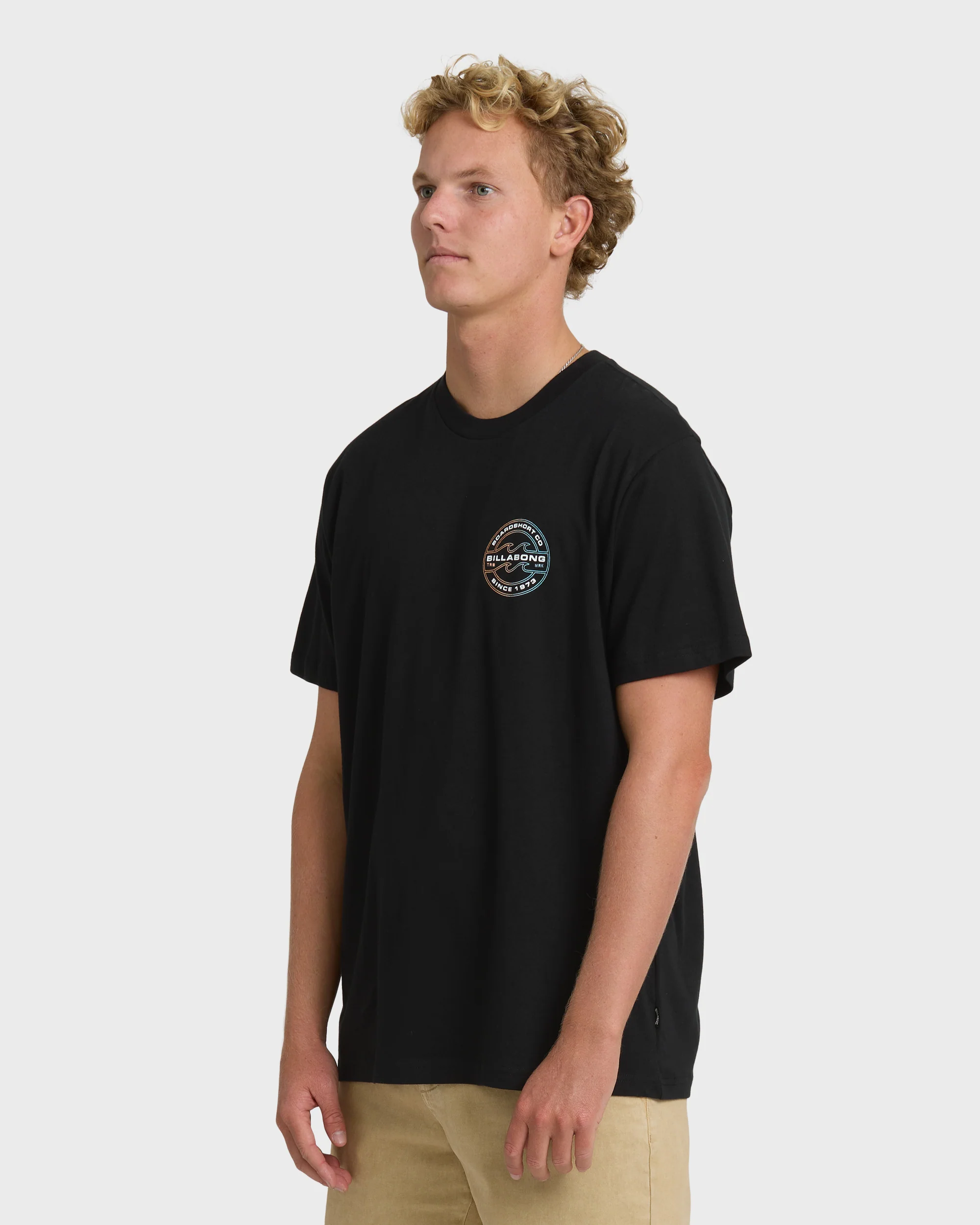 Hollow Premium Short Sleeve T-Shirt - Black - Image 3