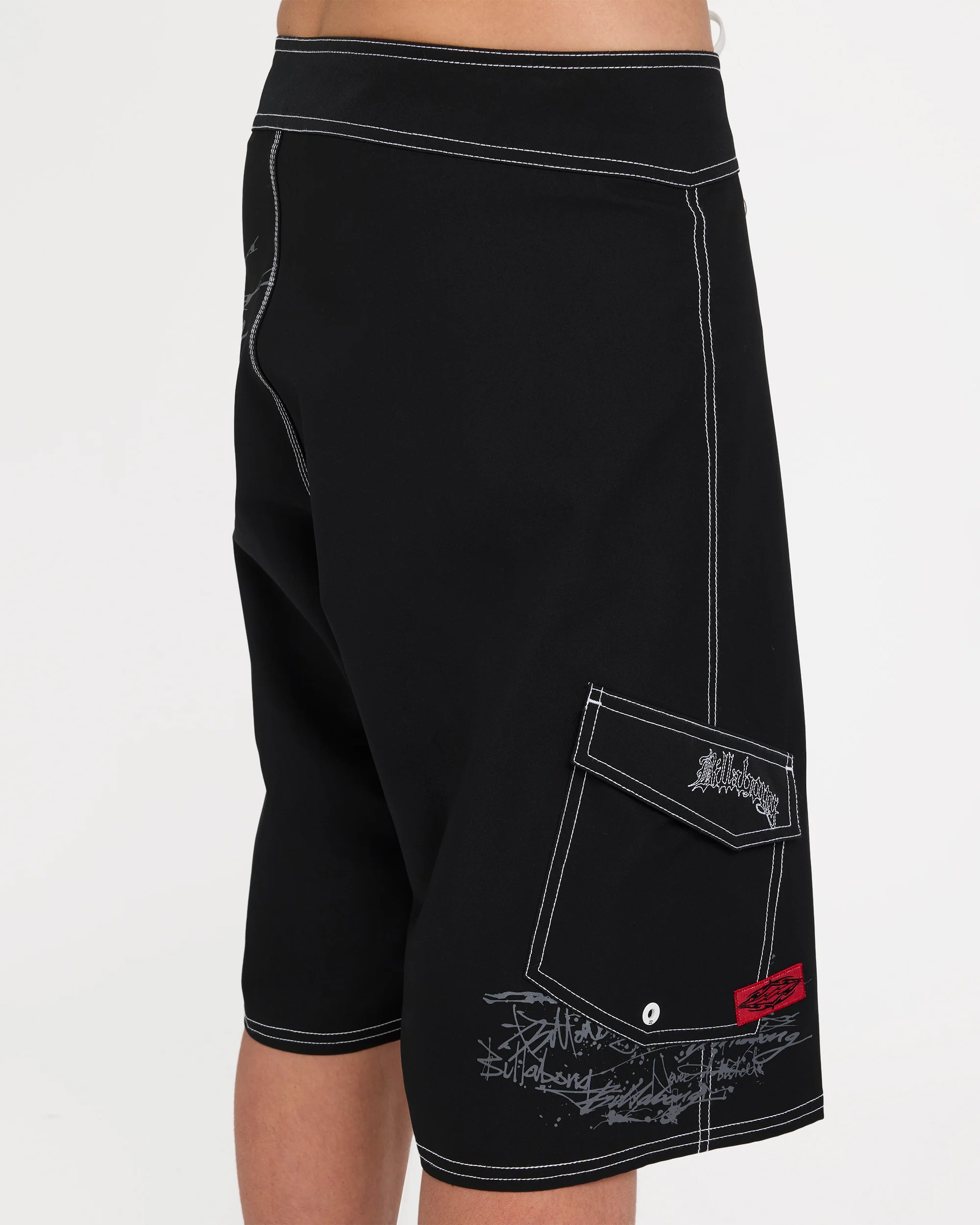 Immortal Pro 22" Boardshorts - Black - Image 7
