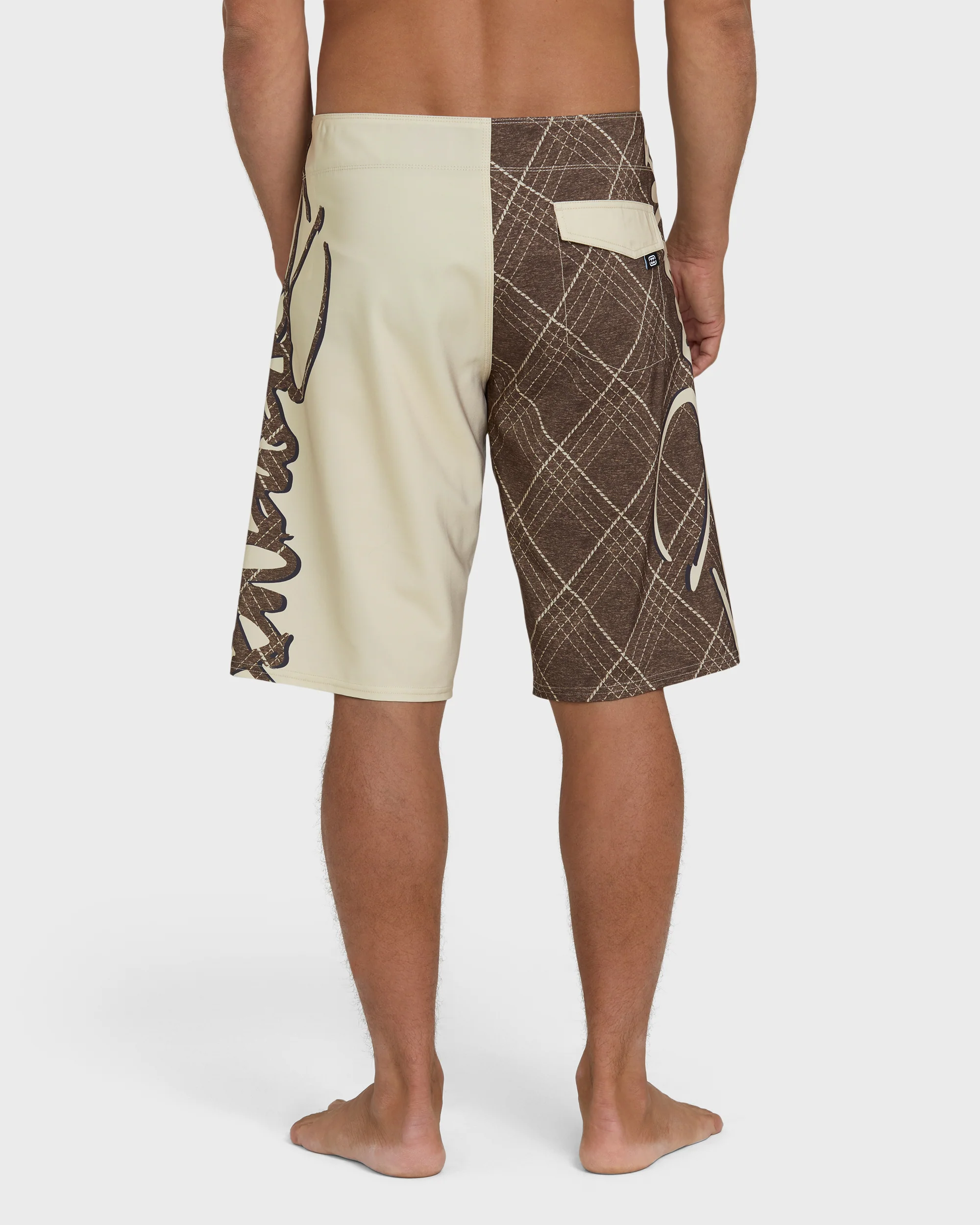 Inverted Pro 22" Boardshorts - Oatmeal - Image 2