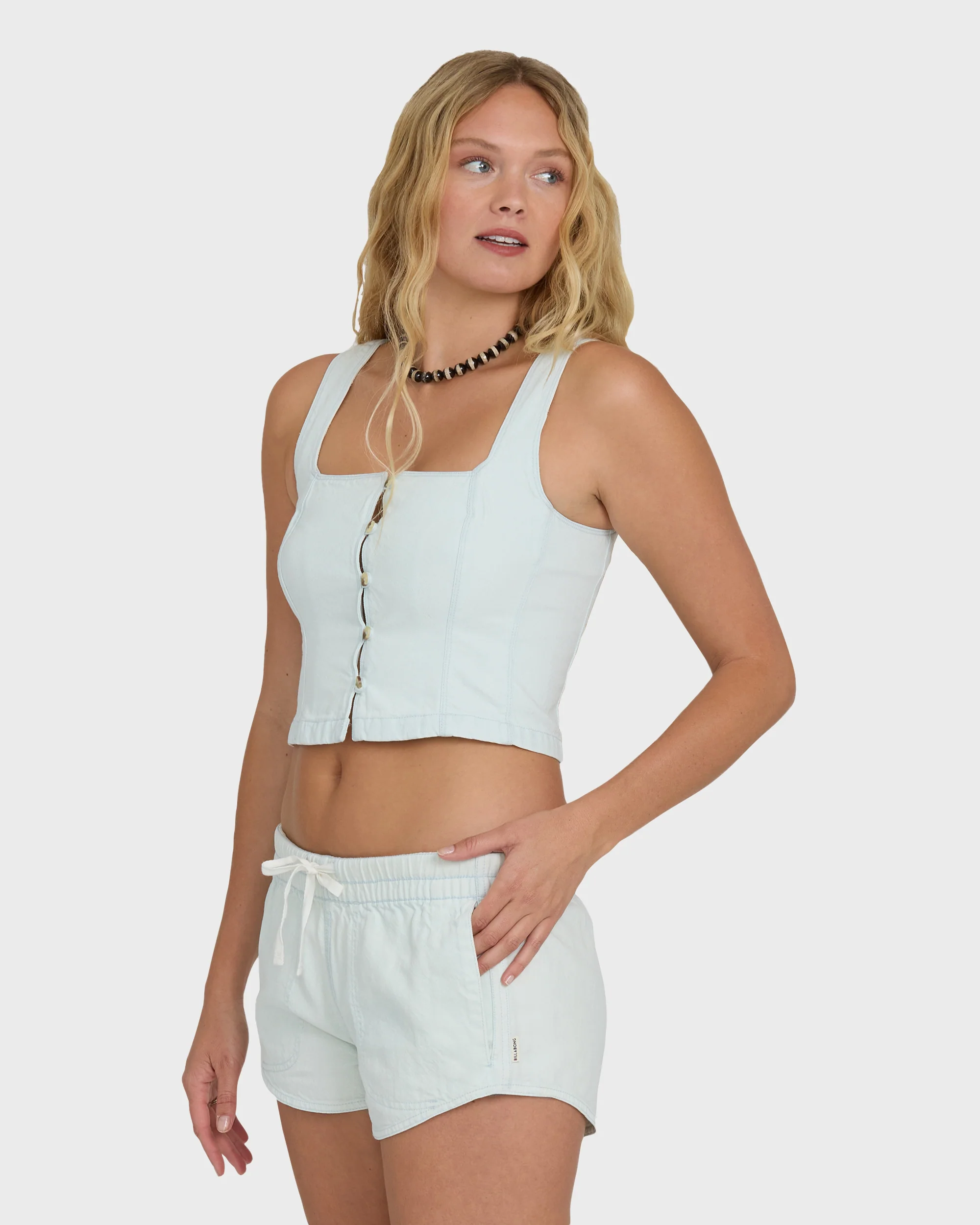 June Saltwashed Tank Top - Clearwater - Image 3