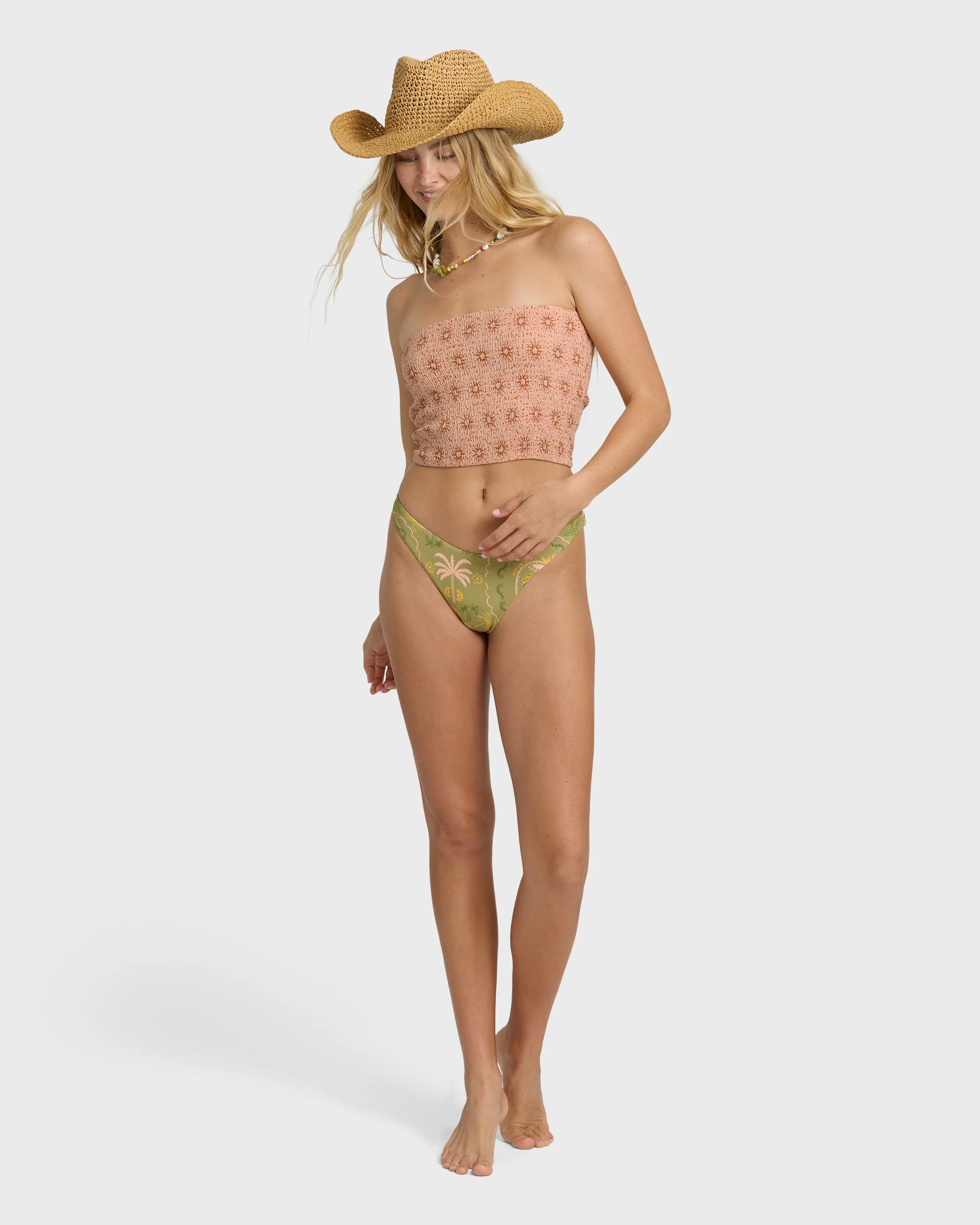 Keep It Simple 2 Tube Top - Light Peach - Image 3