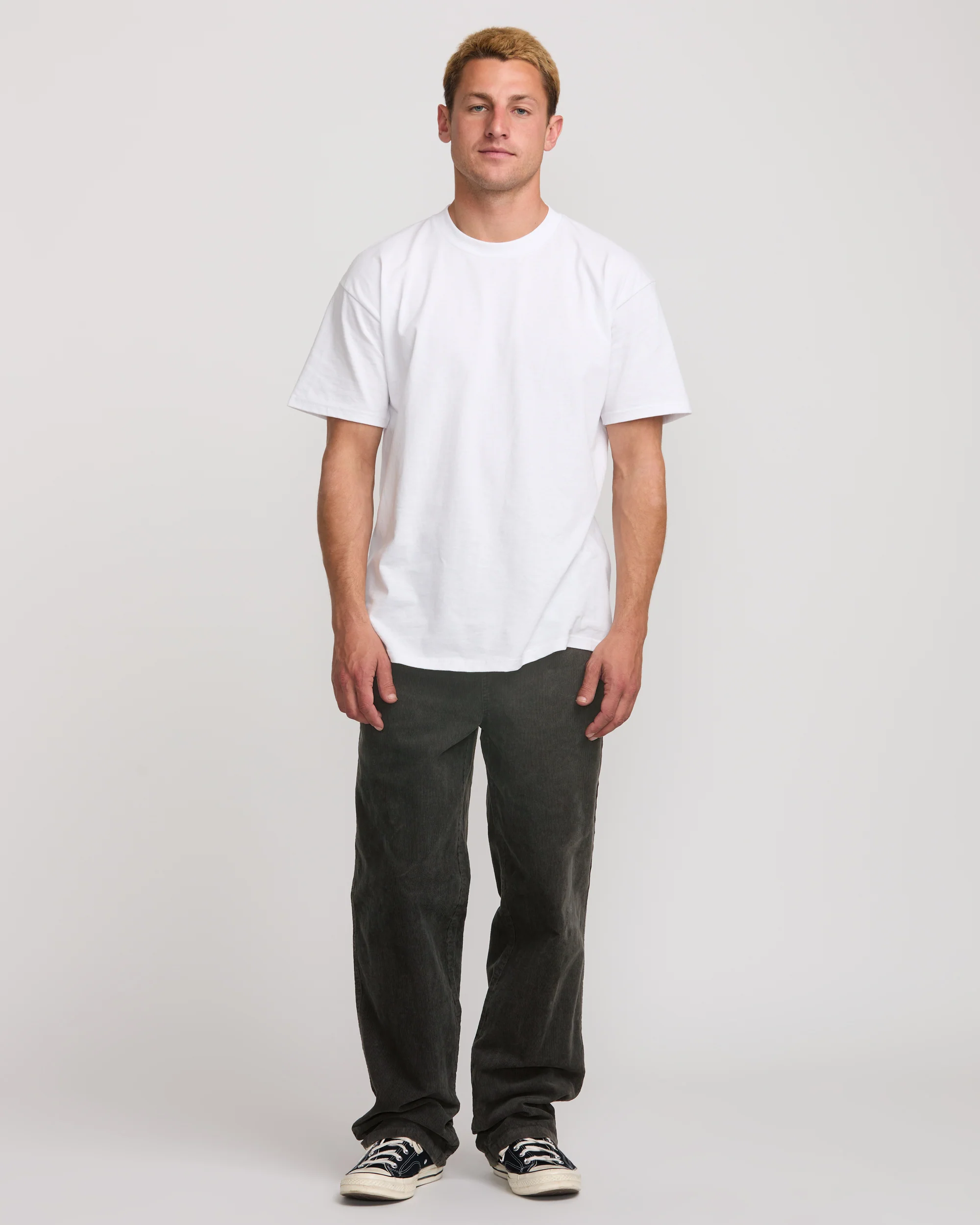 Larry Cord Pants - Dark Gray - Image 5