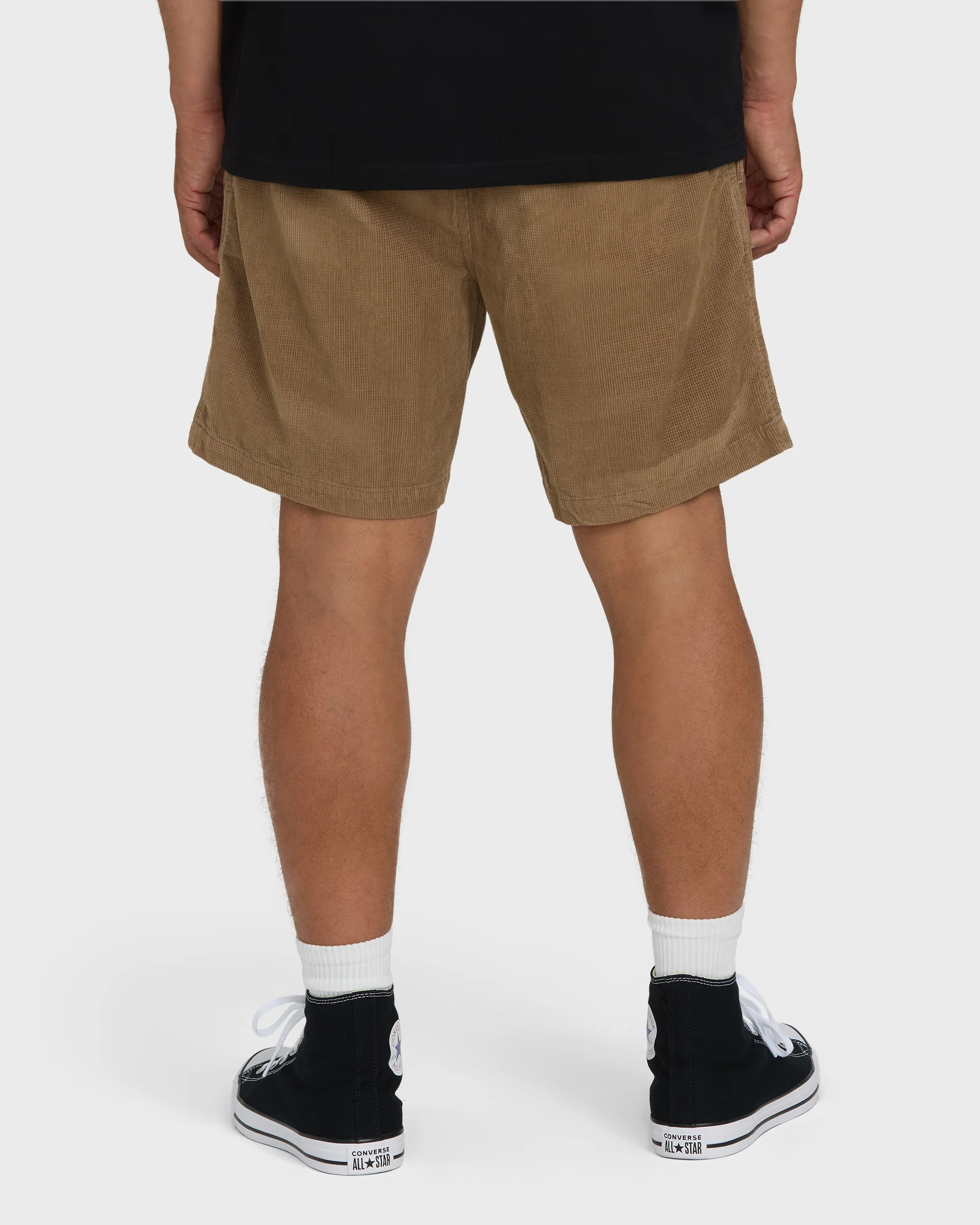 Larry Layback 17" Corduroy Shorts - Vintage Khaki - Image 2