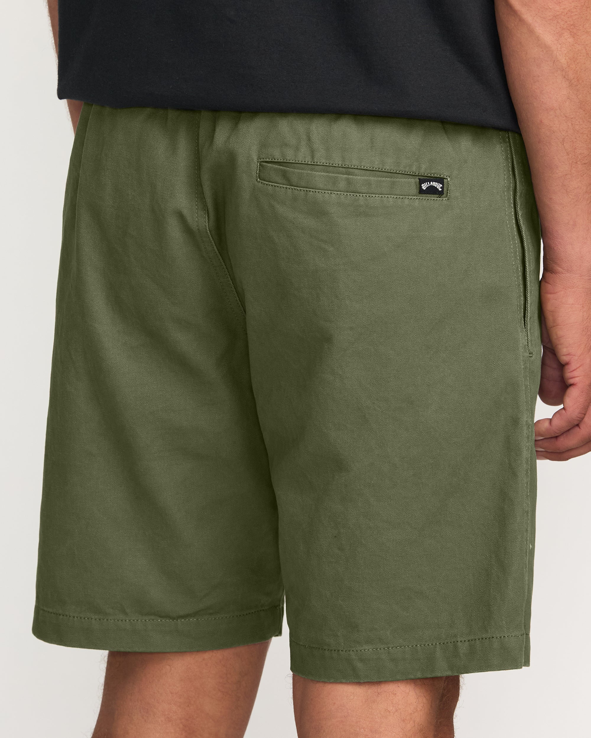 Larry Laybacks 19" Twill Shorts - Olive - Image 8