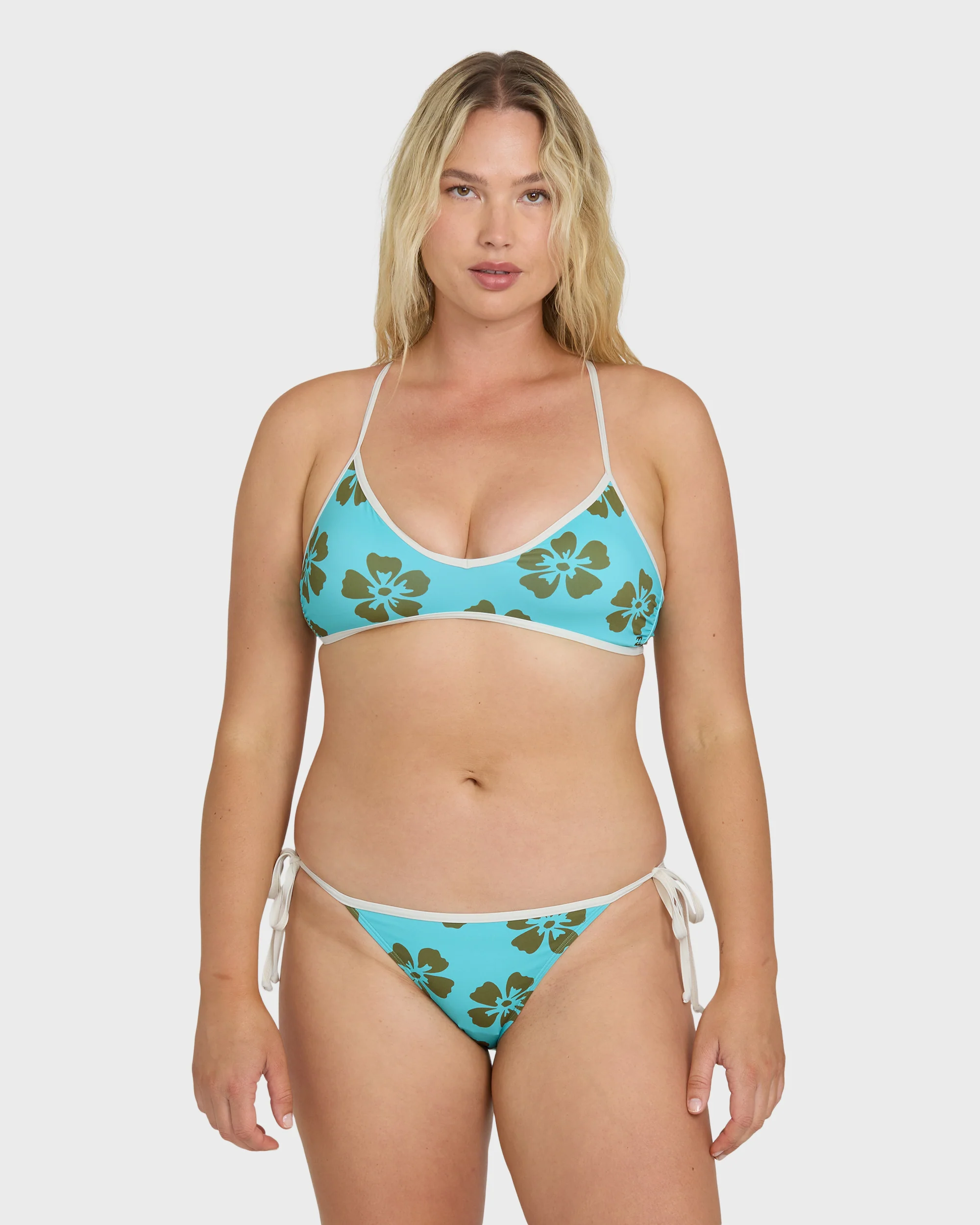 Last Summer V CB Bralette Bikini Top - Ocean Spray - Image 6