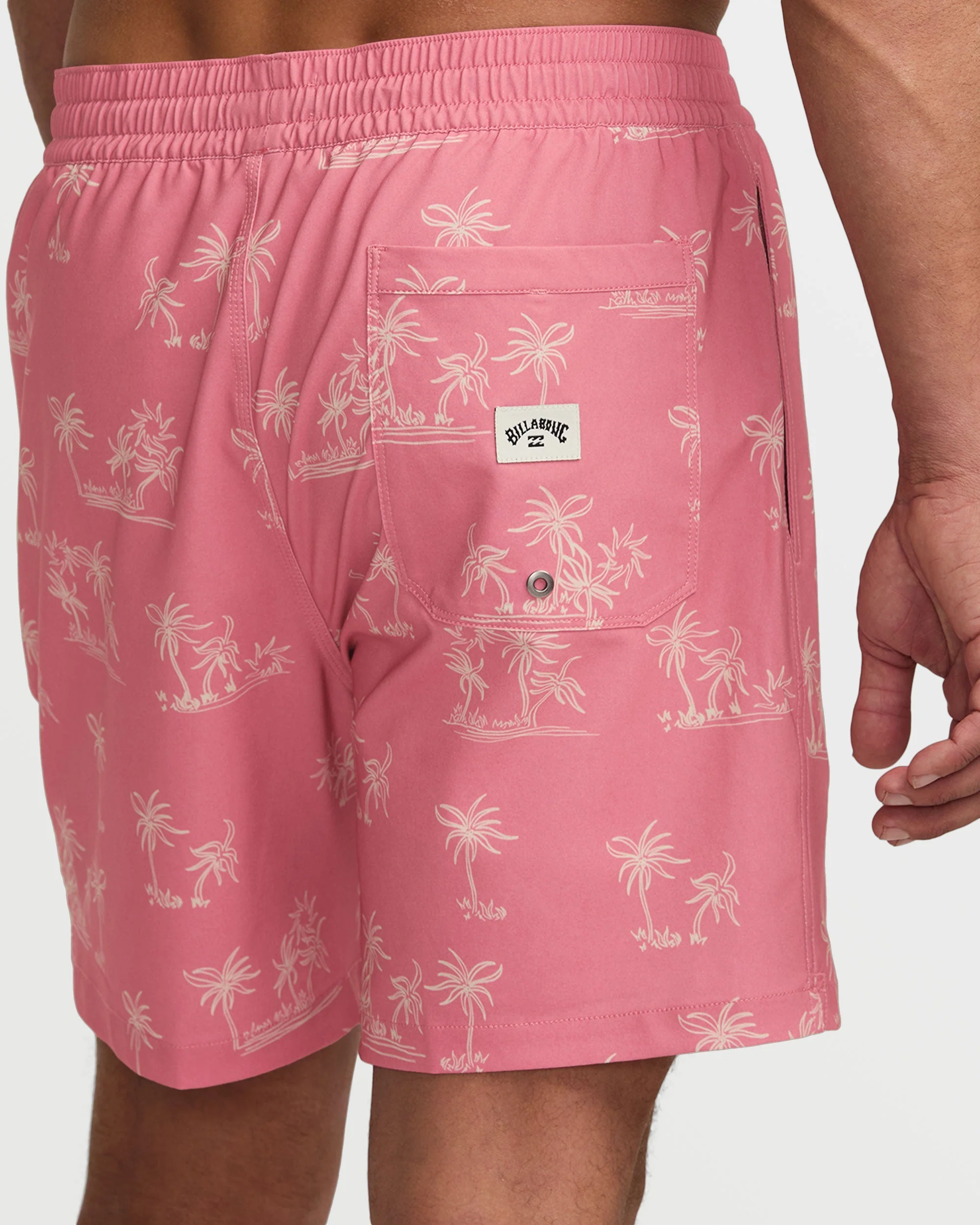 Lineup Laybacks 16" Trunks - Dusty Pink - Image 9