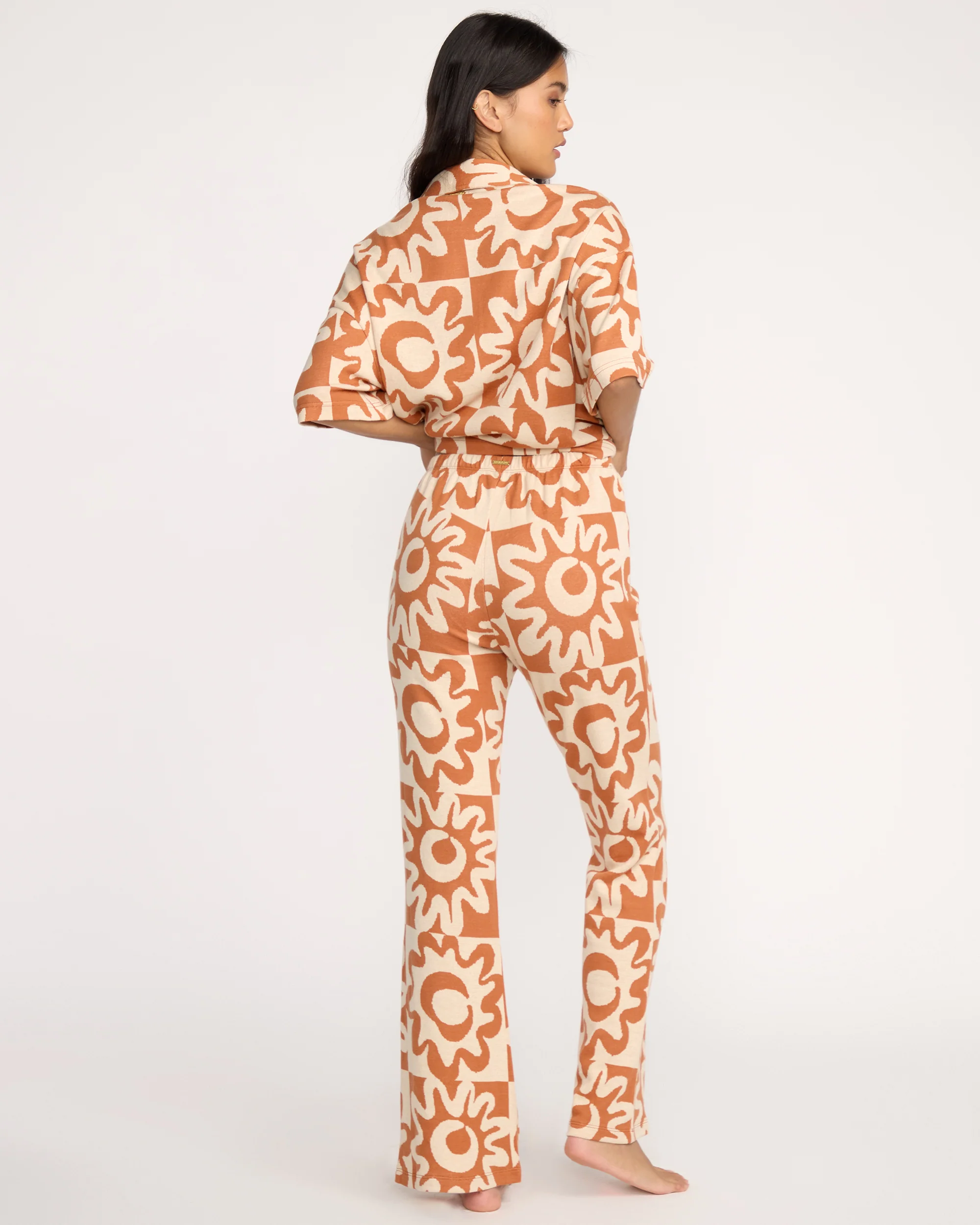 Lost Waves Knit Pants - Sunburnt - Image 4