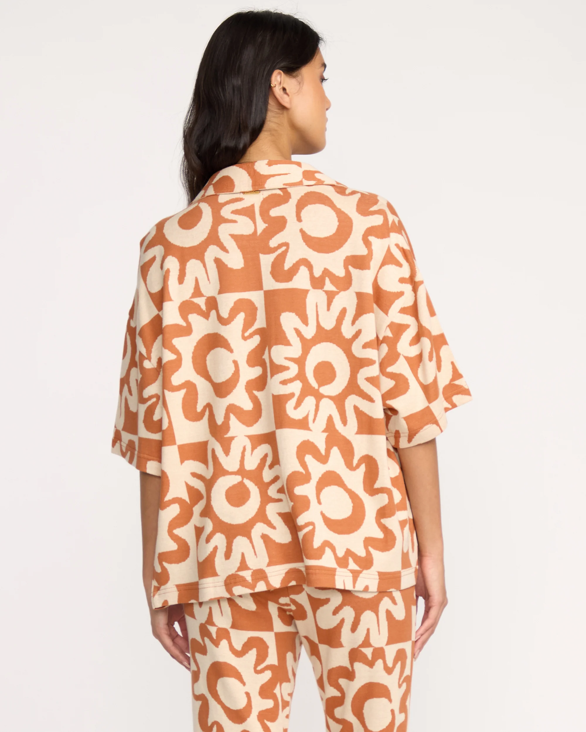 Lost Waves Short Sleeve T-Shirt - Sunburnt - Image 2