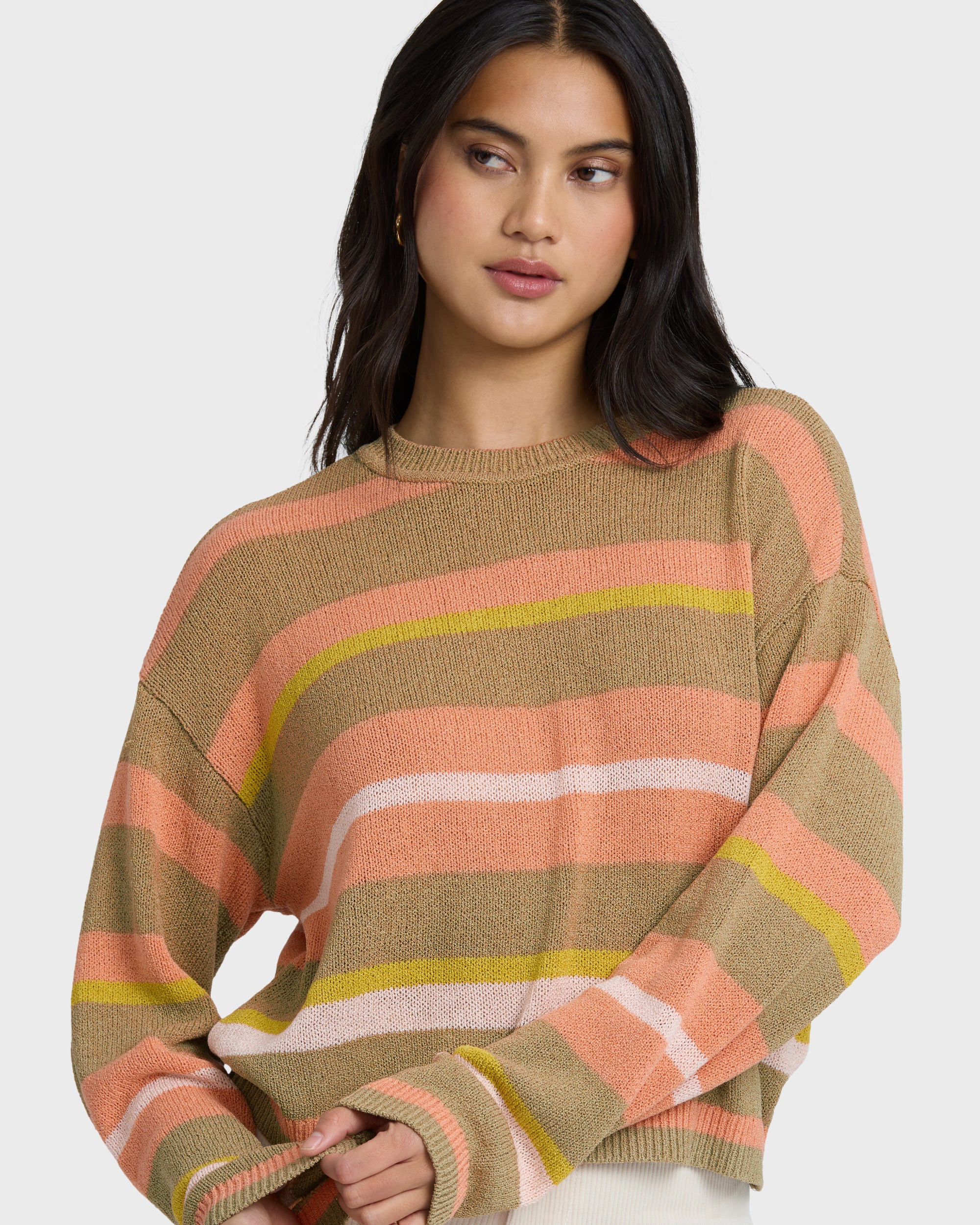 Make It Waves Sweater - Stone - Image 2