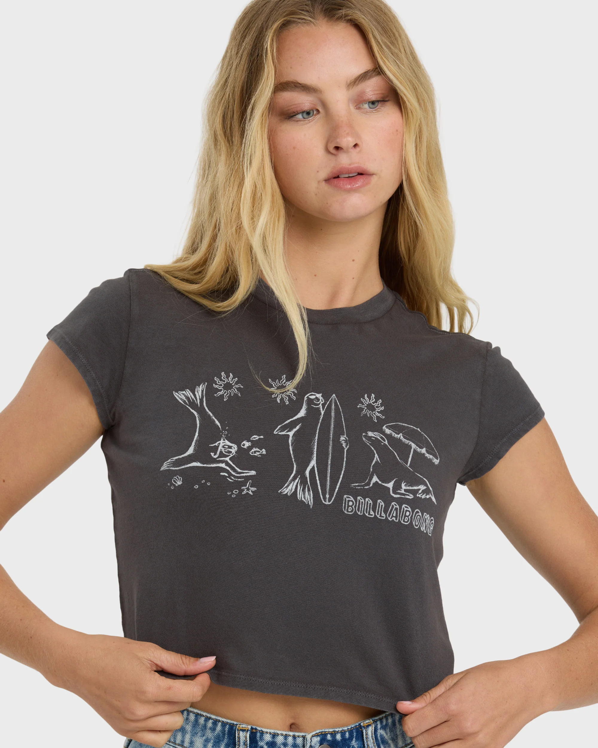 Morning Fun Time Short Sleeve T-Shirt - Off Black - Image 5