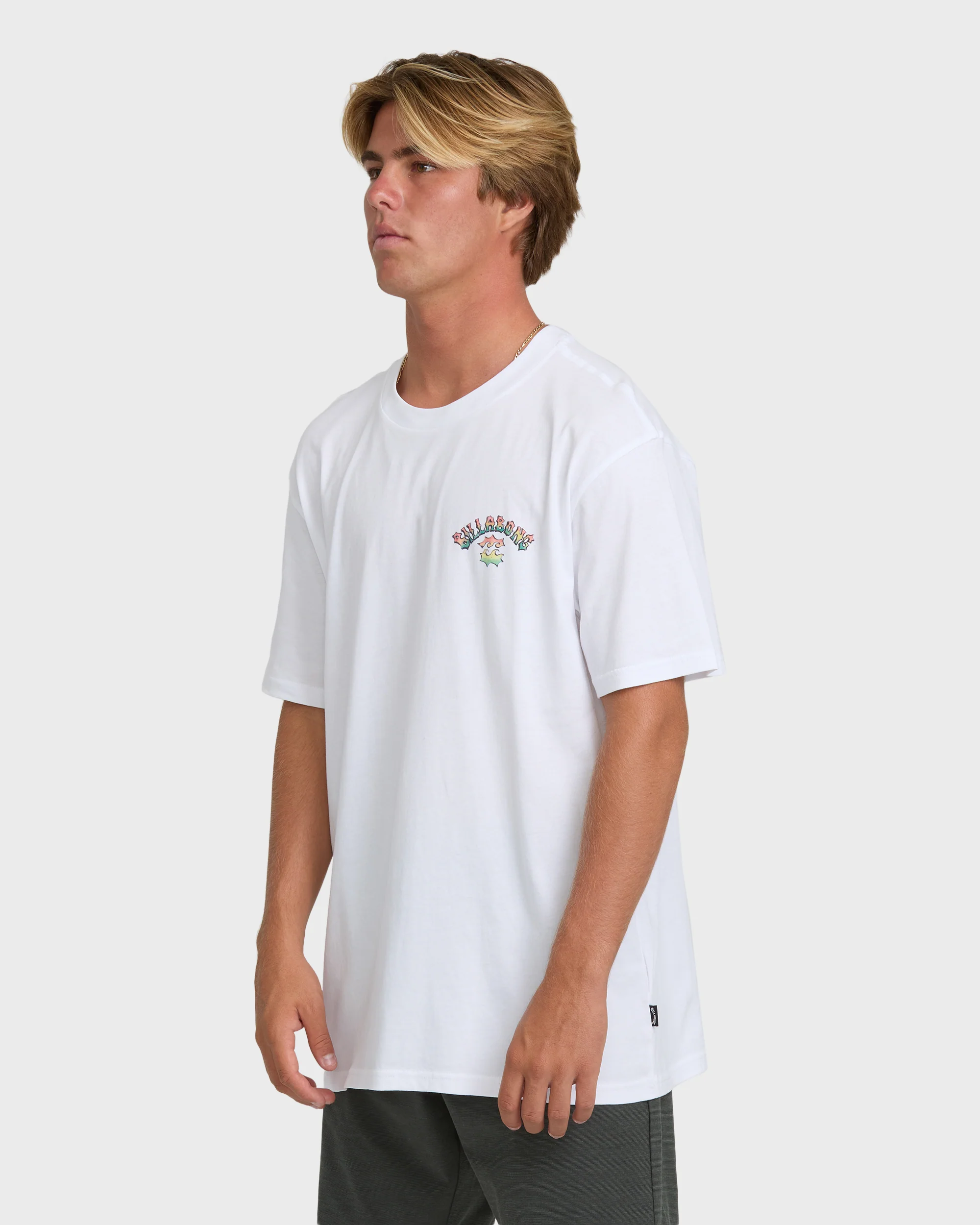Nanda Ormond Occy Premium Short Sleeve Knit Graphic T-Shirt - White - Image 3