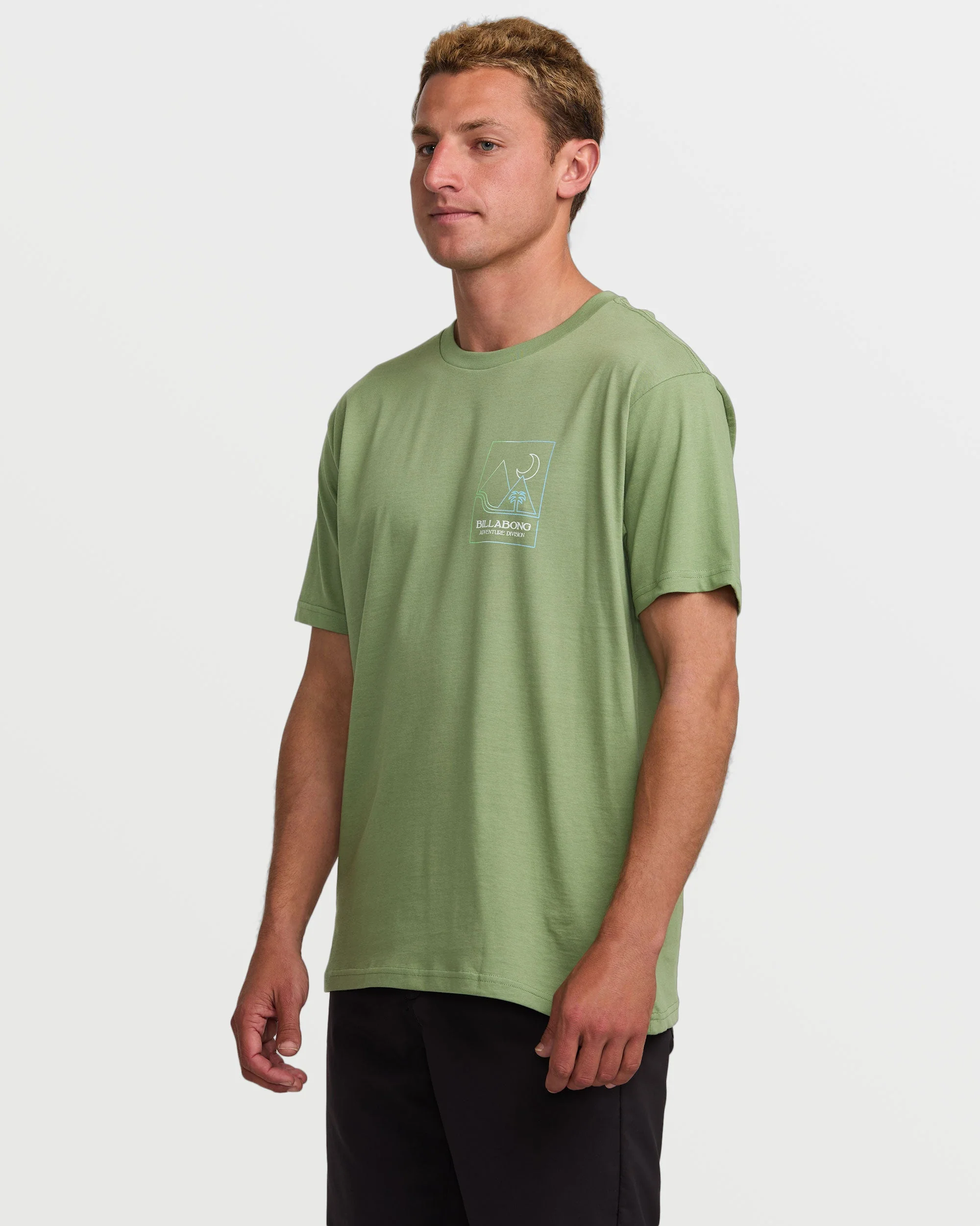Night Park A/Div Tee - Moss - Image 3