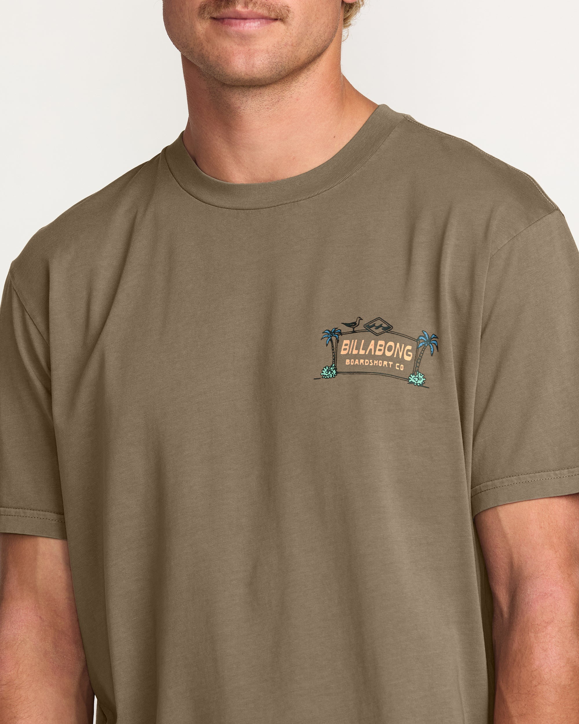 No Vacancy Premium Wave Wash Tee - Brown - Image 7