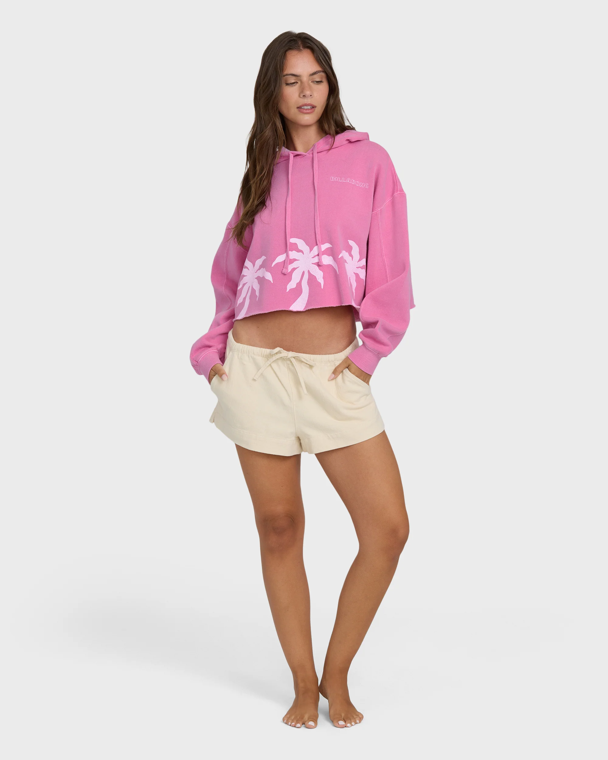 Palmer Hood Pullover Hoodie - Guava - Image 4
