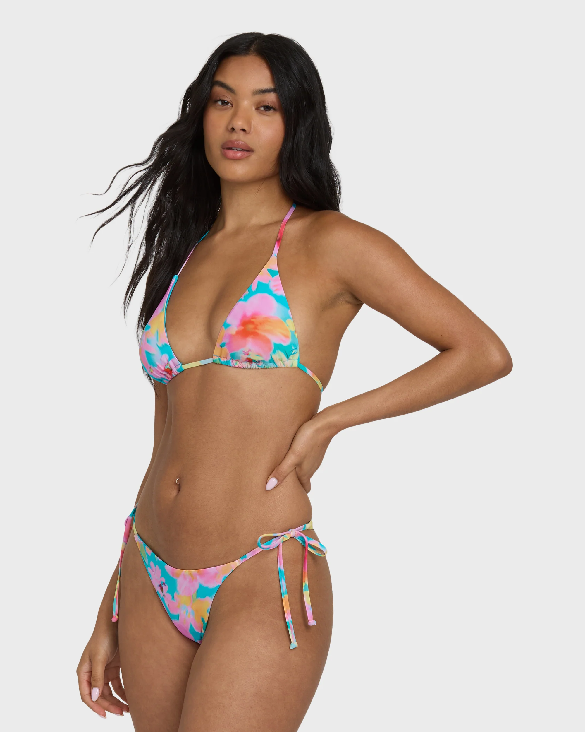 Pipe Dreams Tide Side Maya Bikini Bottoms - Bright Marine - Image 5