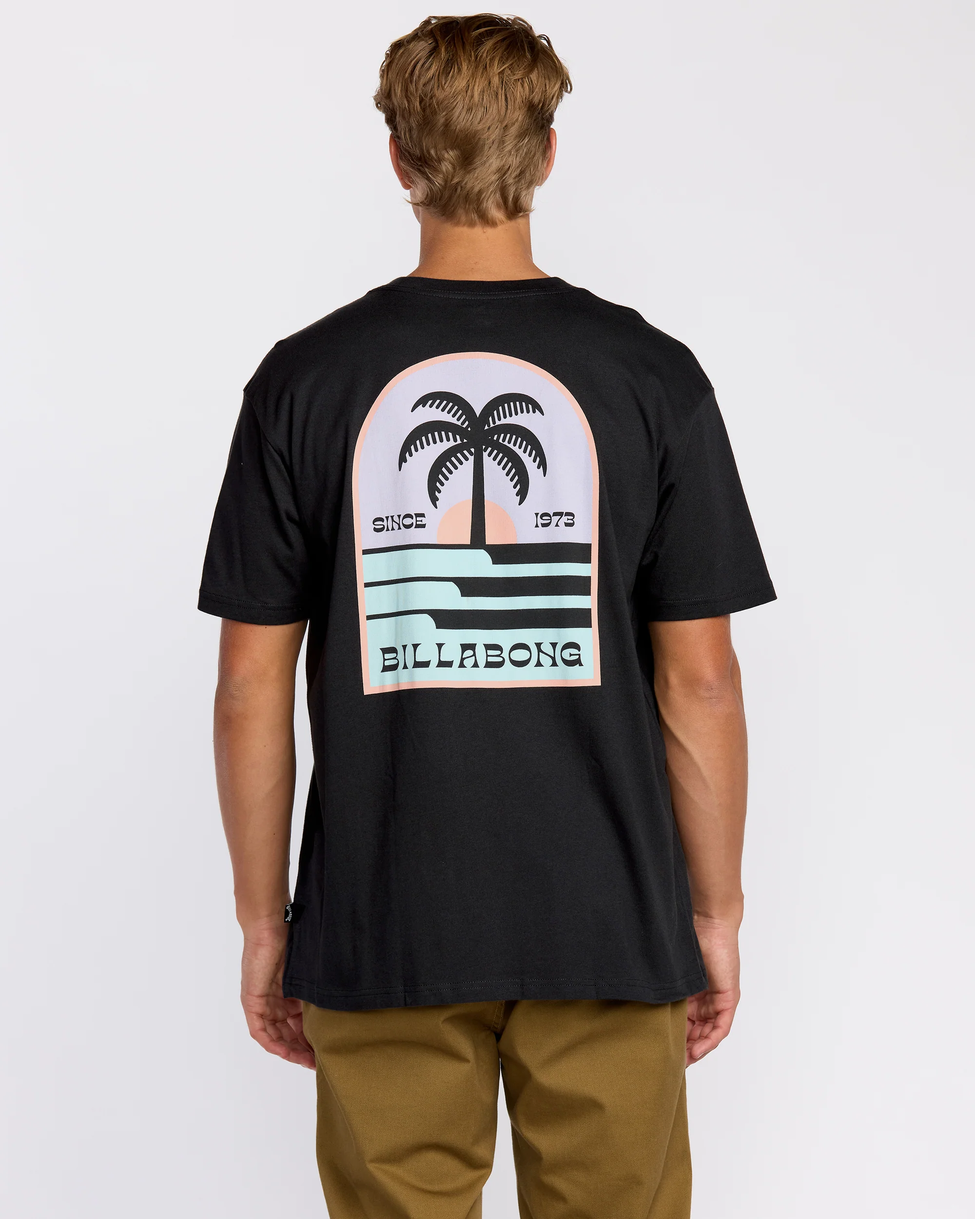 Portal Premium Short Sleeve T-Shirt - Washed Black - Image 2