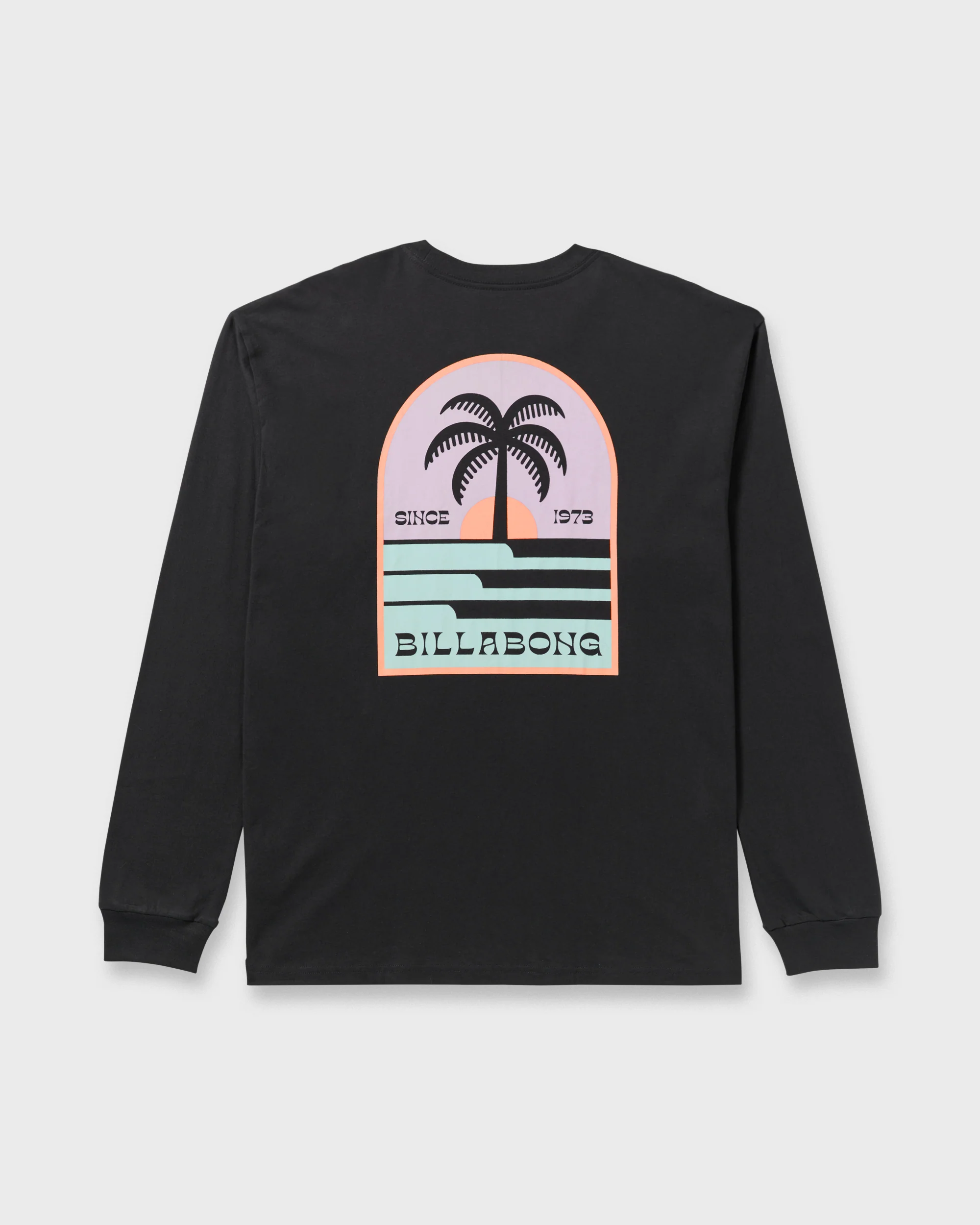Portal Regular Long Sleeve T-Shirt - Washed Black - Image 8