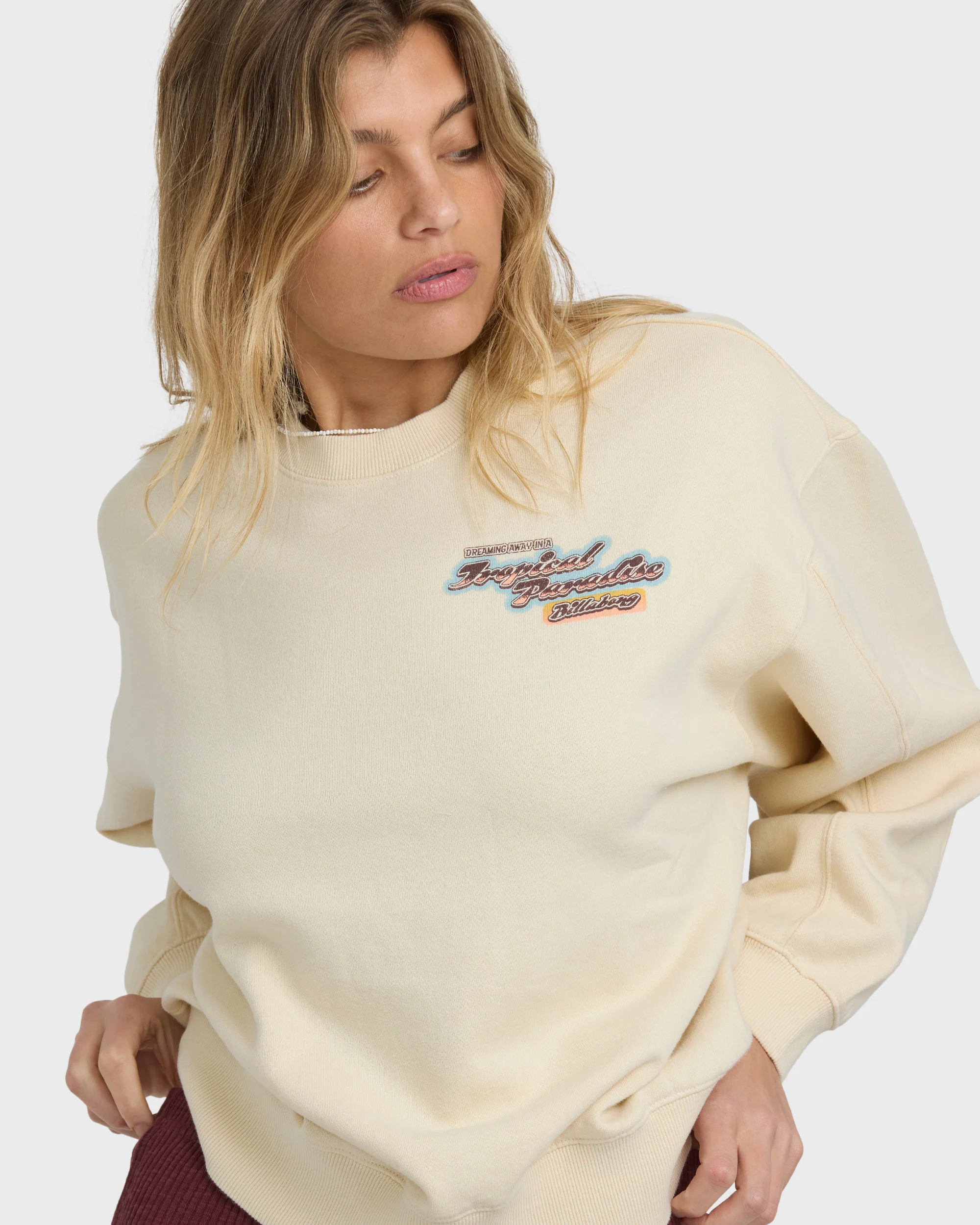 Raise Blaze Kendal Crewneck Sweatshirt - Whitecap - Image 4