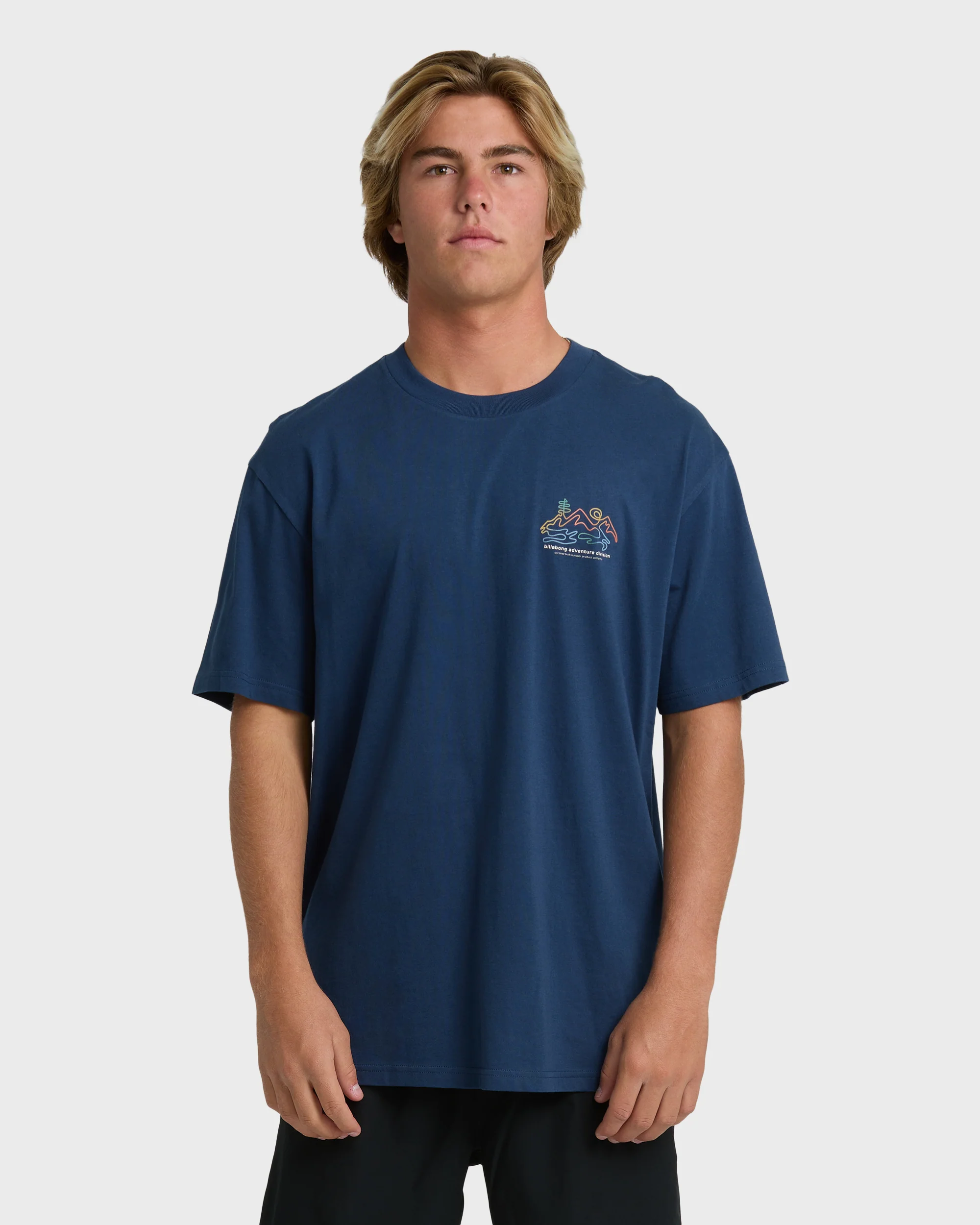 Range Adiv Premium Short Sleeve T-Shirt - Dark Blue - Image 2