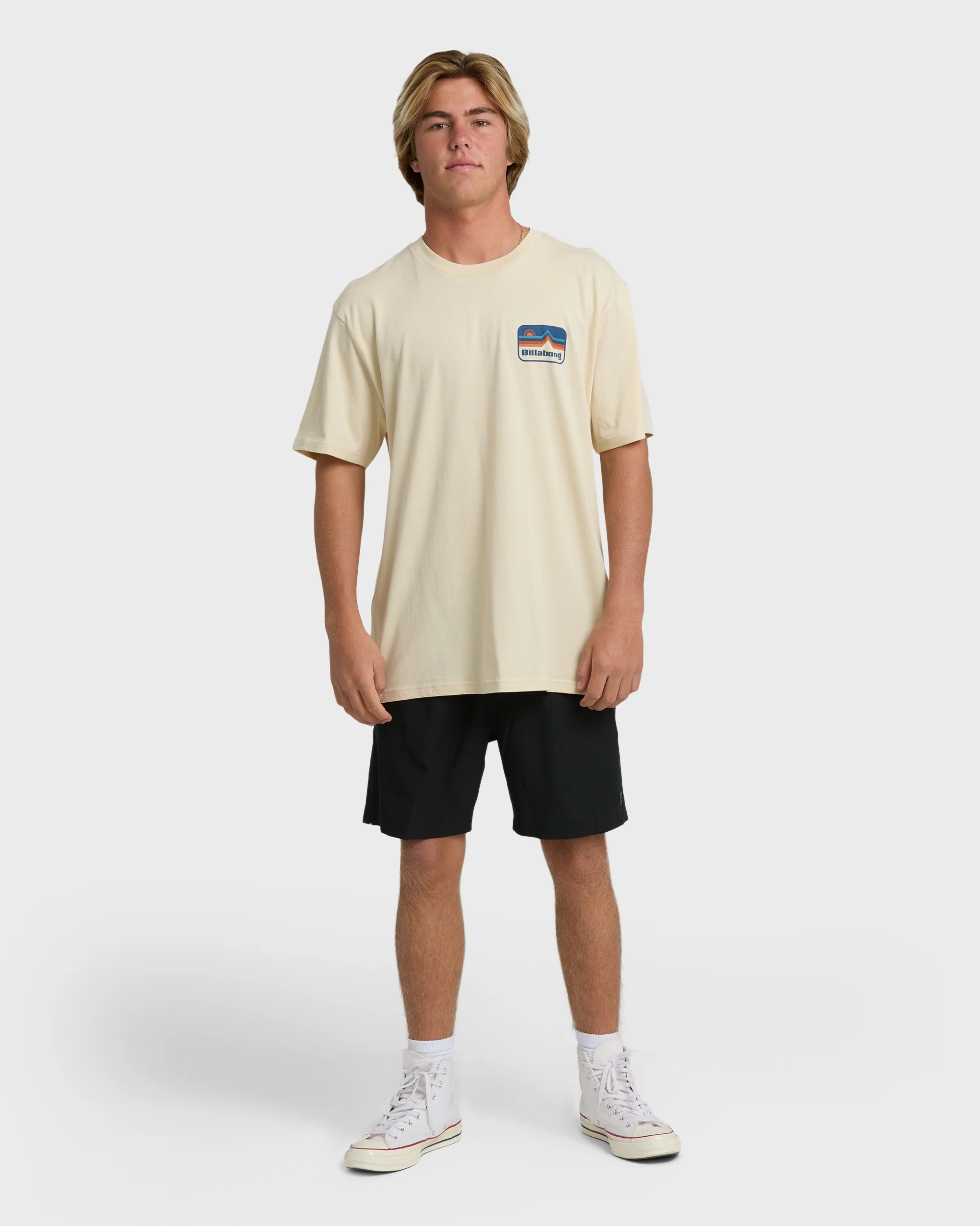 Range Adiv Premium Short Sleeve T-Shirt - Oatmeal - Image 5