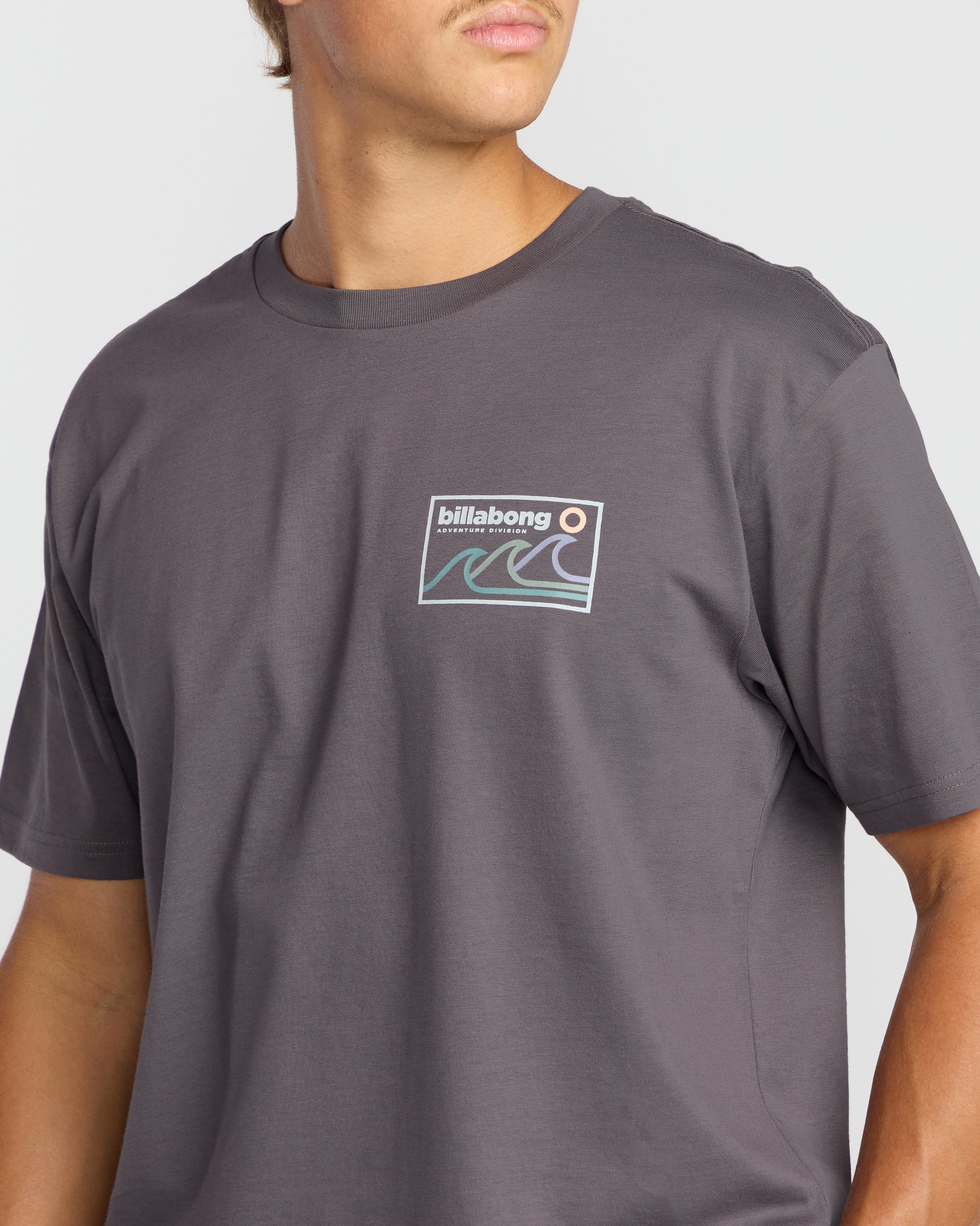 Range A/Div Short Sleeve T-Shirt - Grey Violet - Image 5
