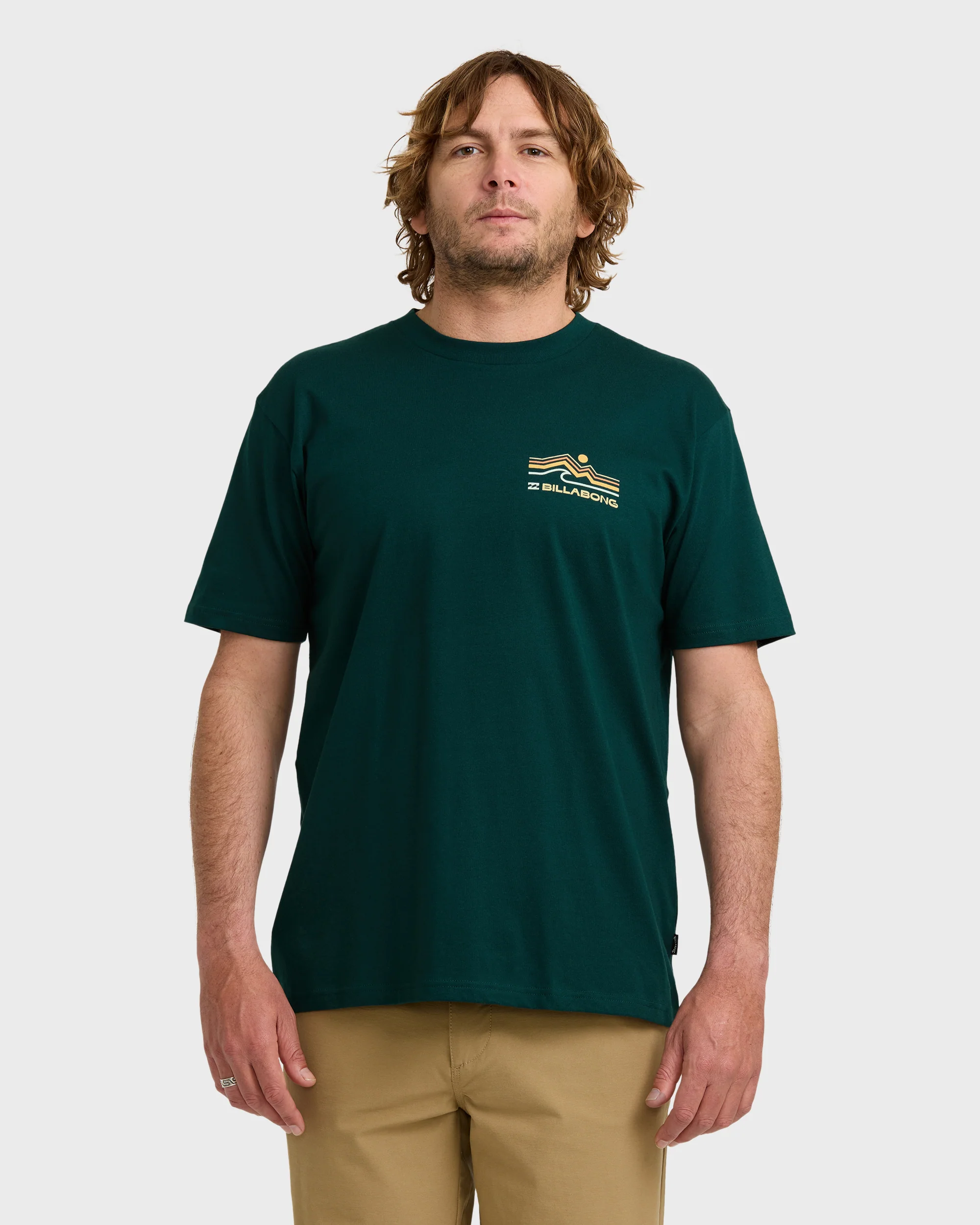 A/Div Range Short Sleeve T-Shirt - Spruce Green - Image 2