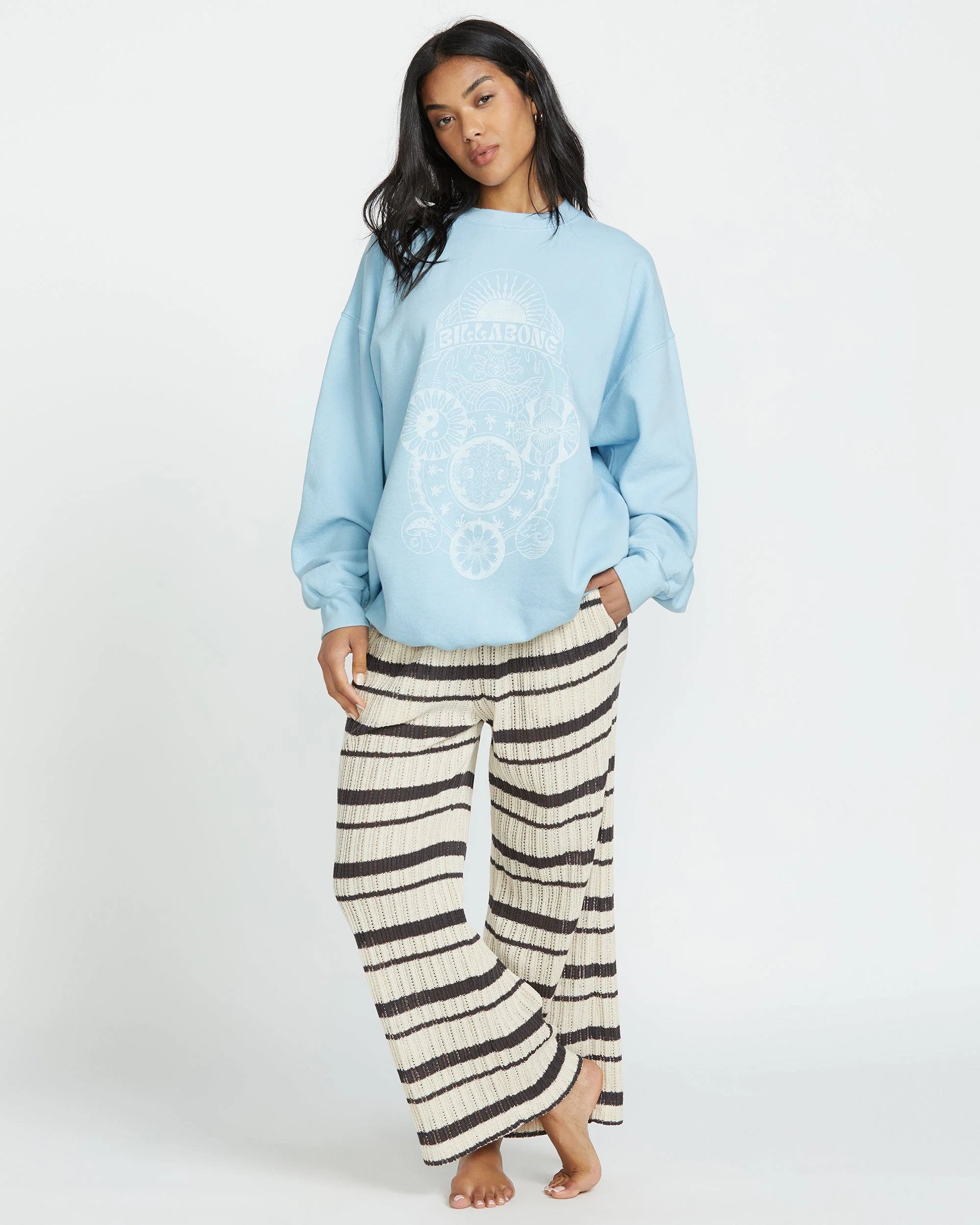 Ride In Crew Sweatshirt - Washed Chambray - Image 5