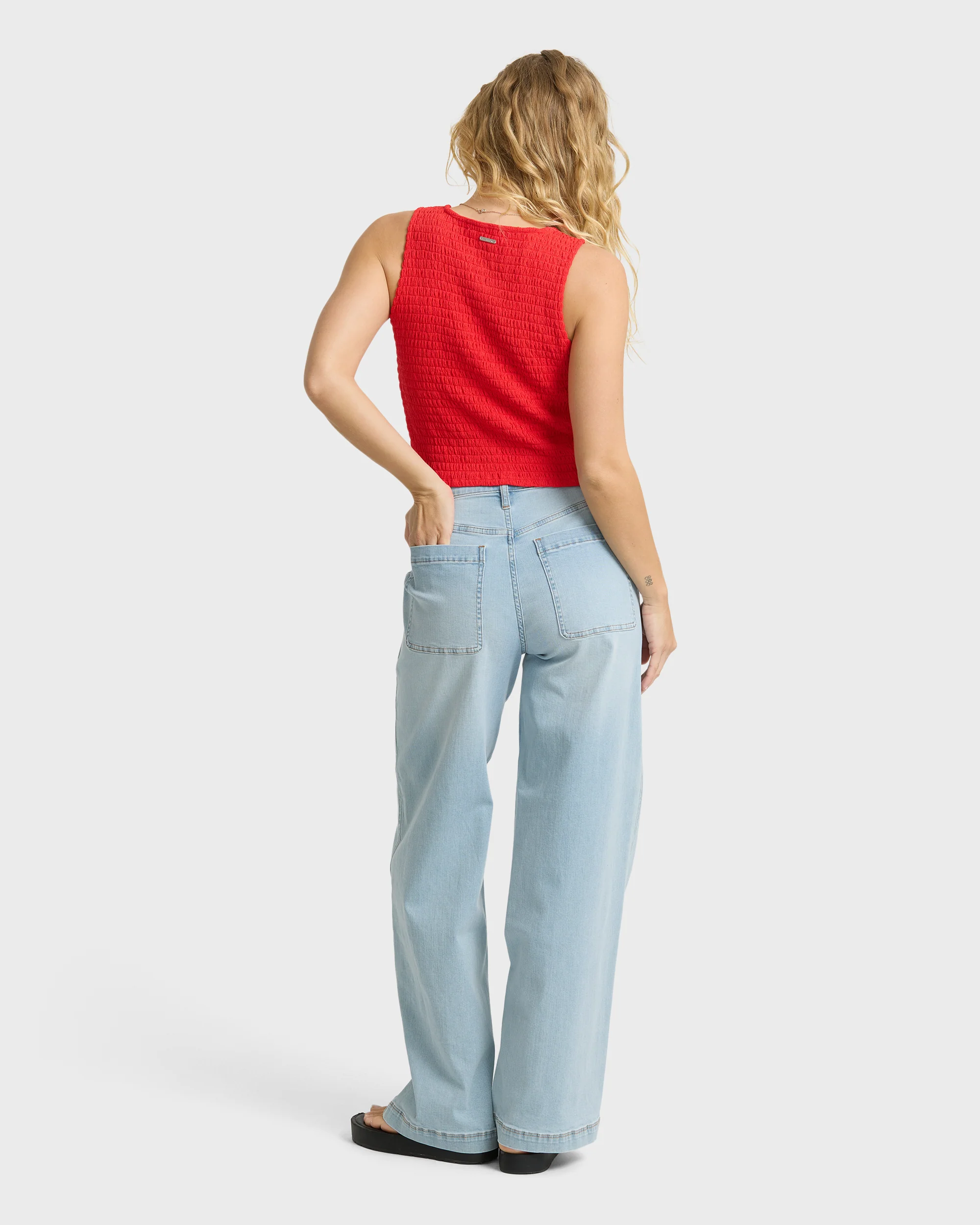 Rival Relaxed Jeans - Surf Spray - Image 2