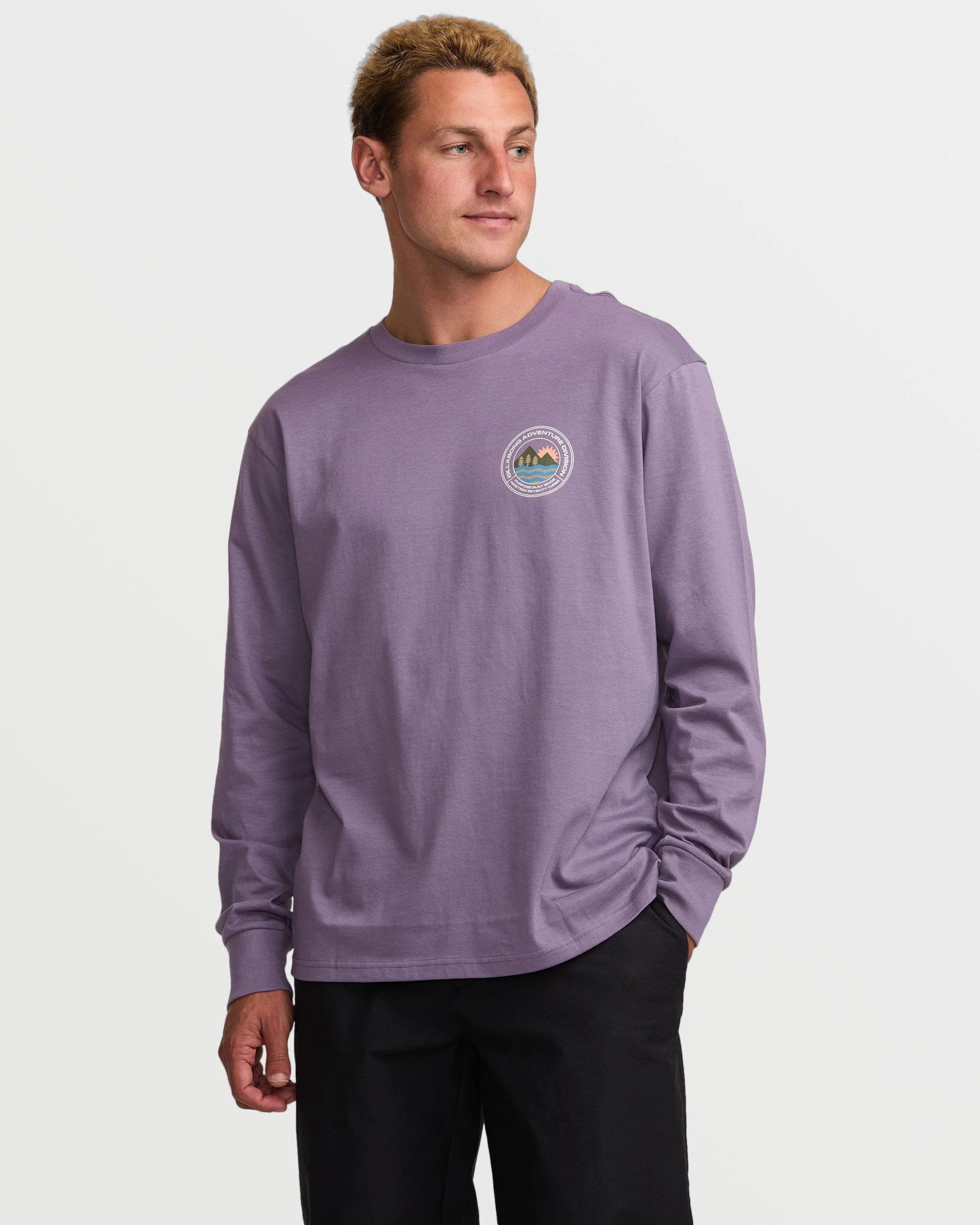 Rockies A/Div Long Sleeve Tee - Lavender - Image 2