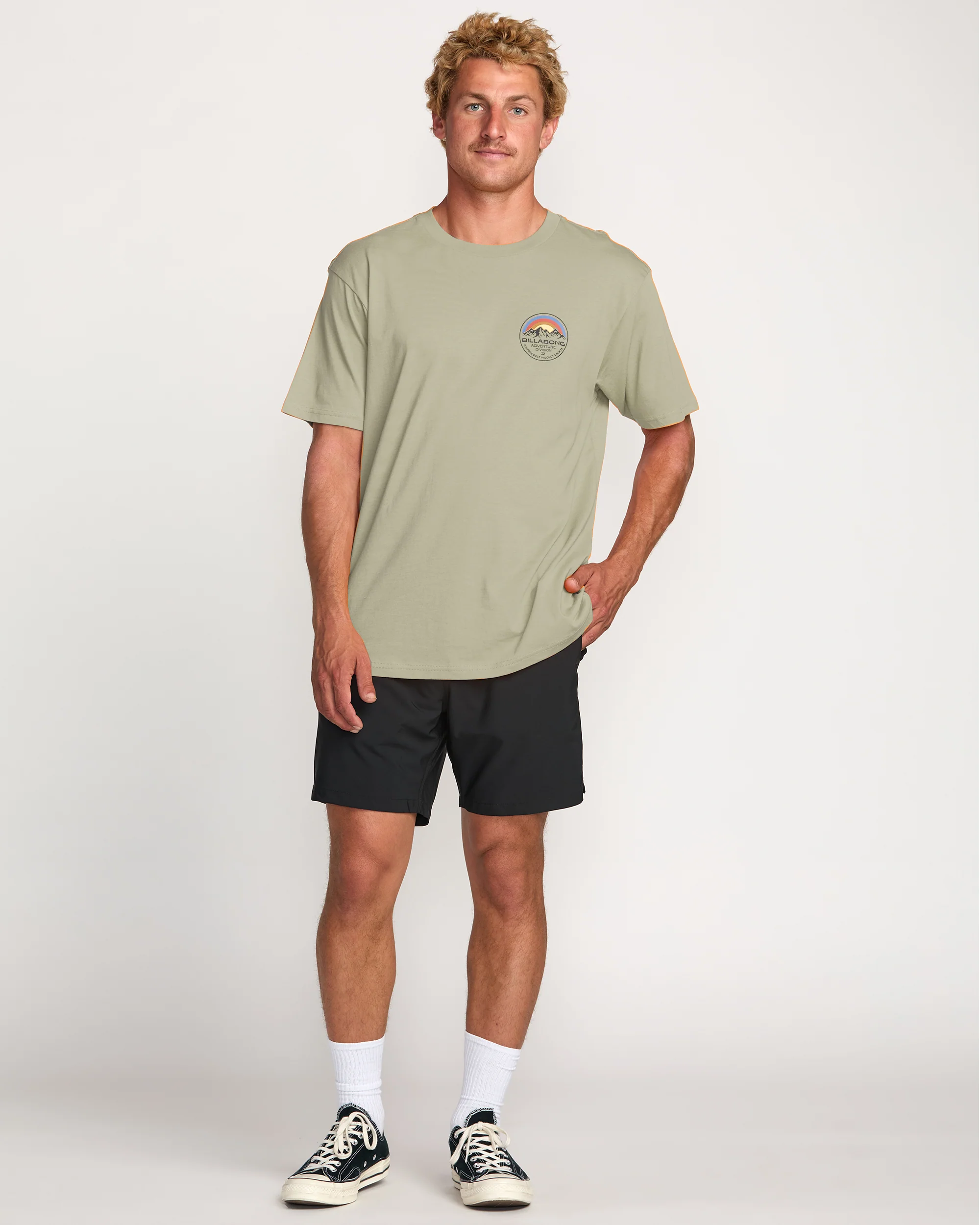 Rockies A/Div Short Sleeve T-Shirt - Sage Heather - Image 4