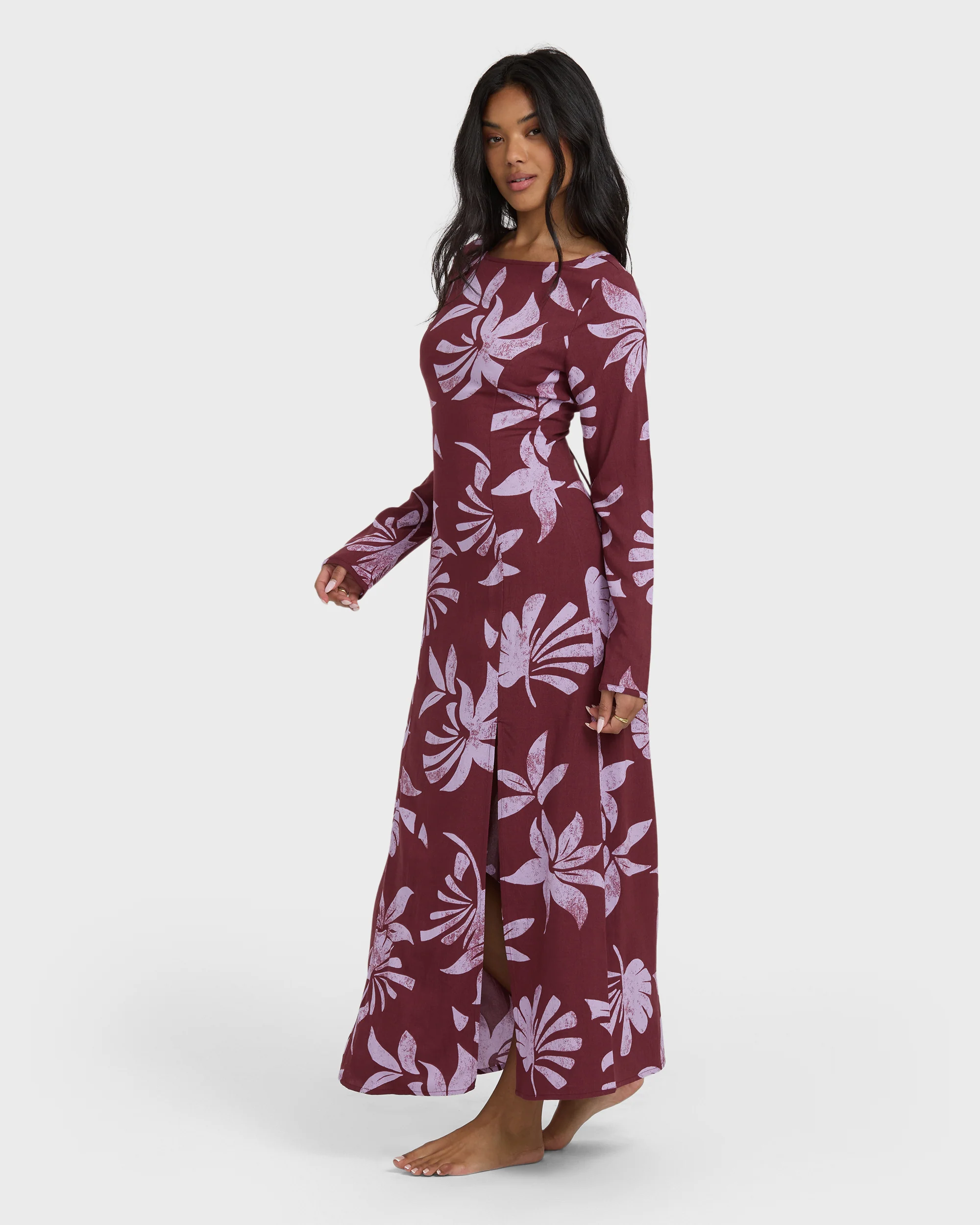 Romance You Maxi Dress - Pinot - Image 6