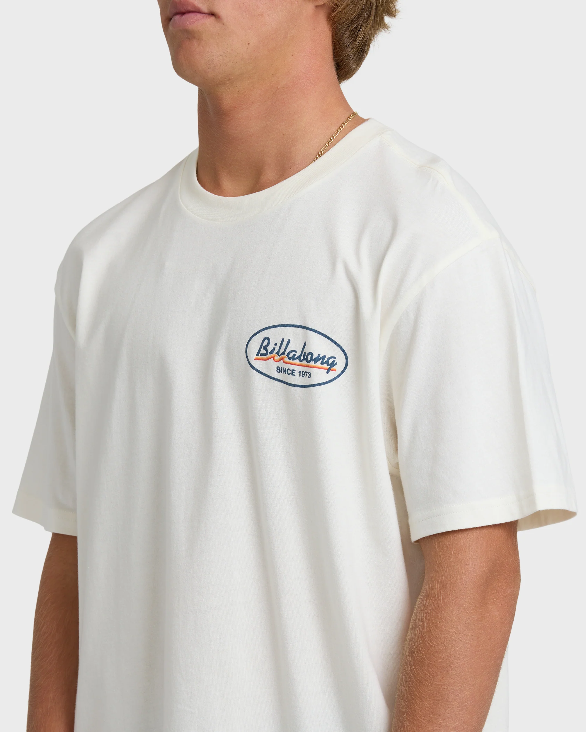 Runner Premium Short Sleeve T-Shirt - Off White - Image 5