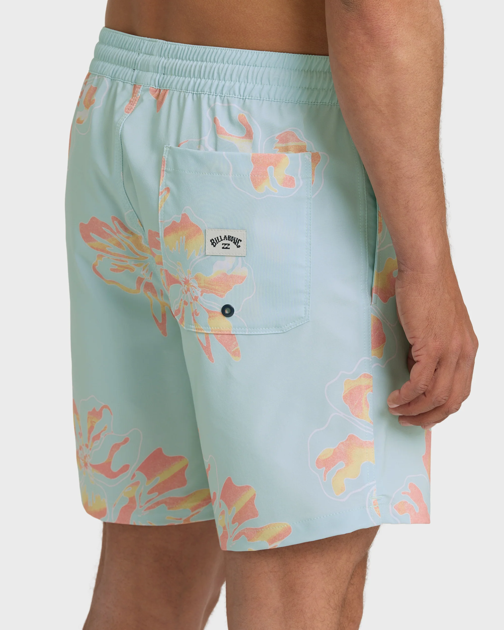 Seventy Three Layback 16" Trunks - Dusty Blue - Image 6