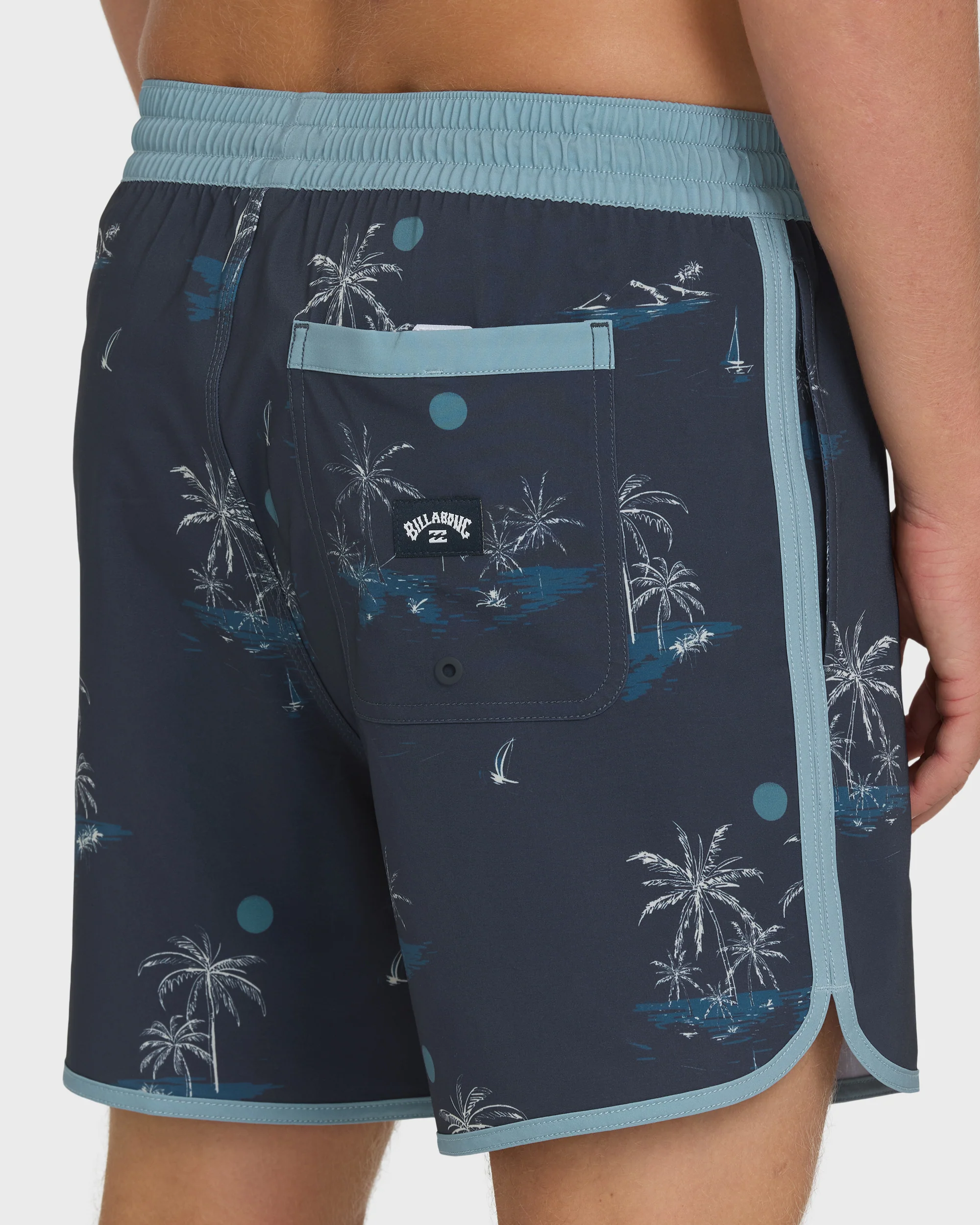 Seventy Three Layback 16" Trunks - True Navy - Image 5